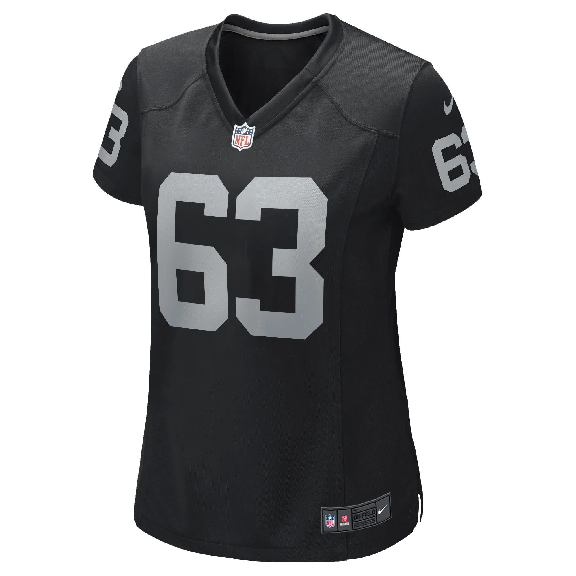 Gene Upshaw Las Vegas Raiders  Women's Game Retired Player Jersey - Black