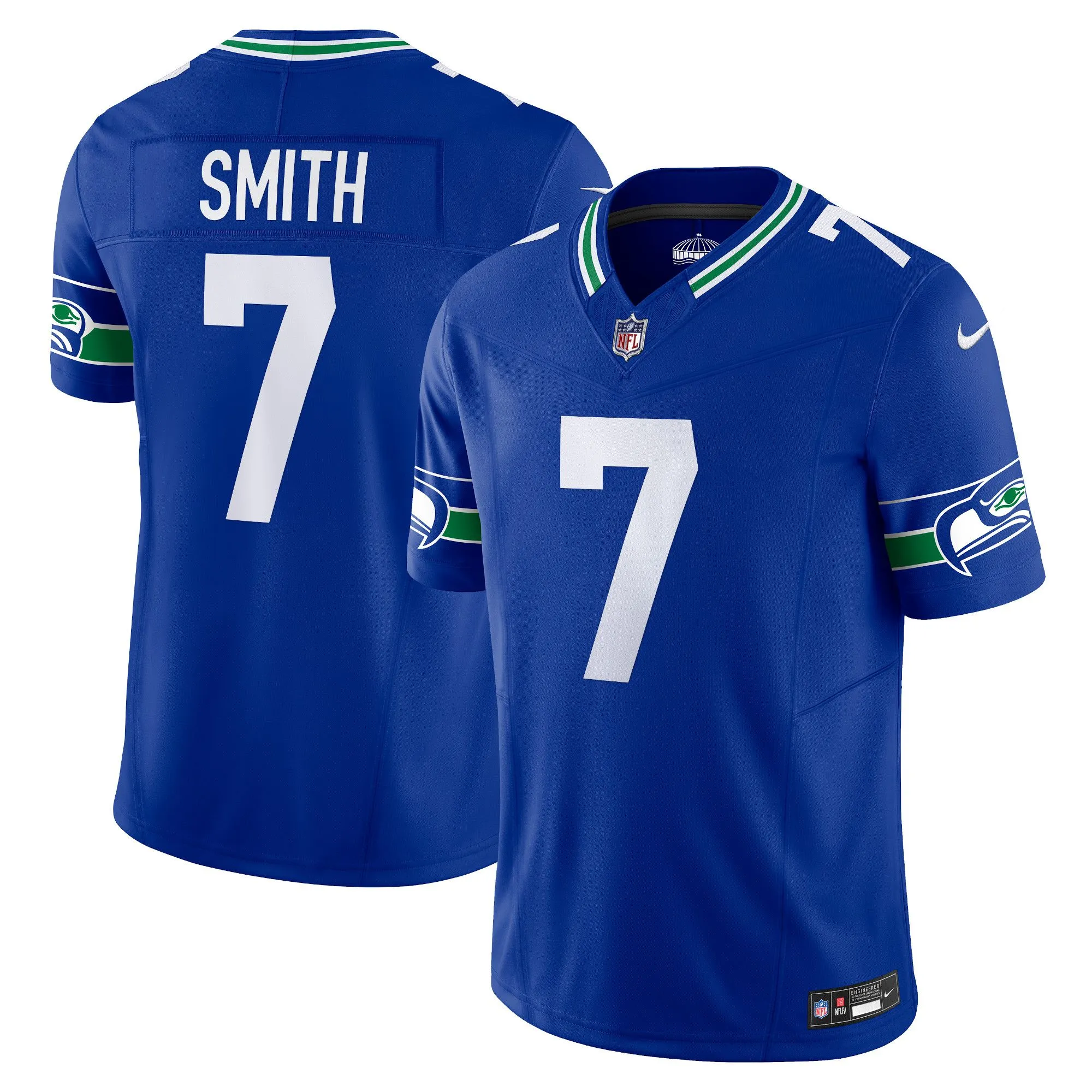 Geno Smith Seattle Seahawks  Alternate Vapor F.U.S.E. Limited Jersey - Royal