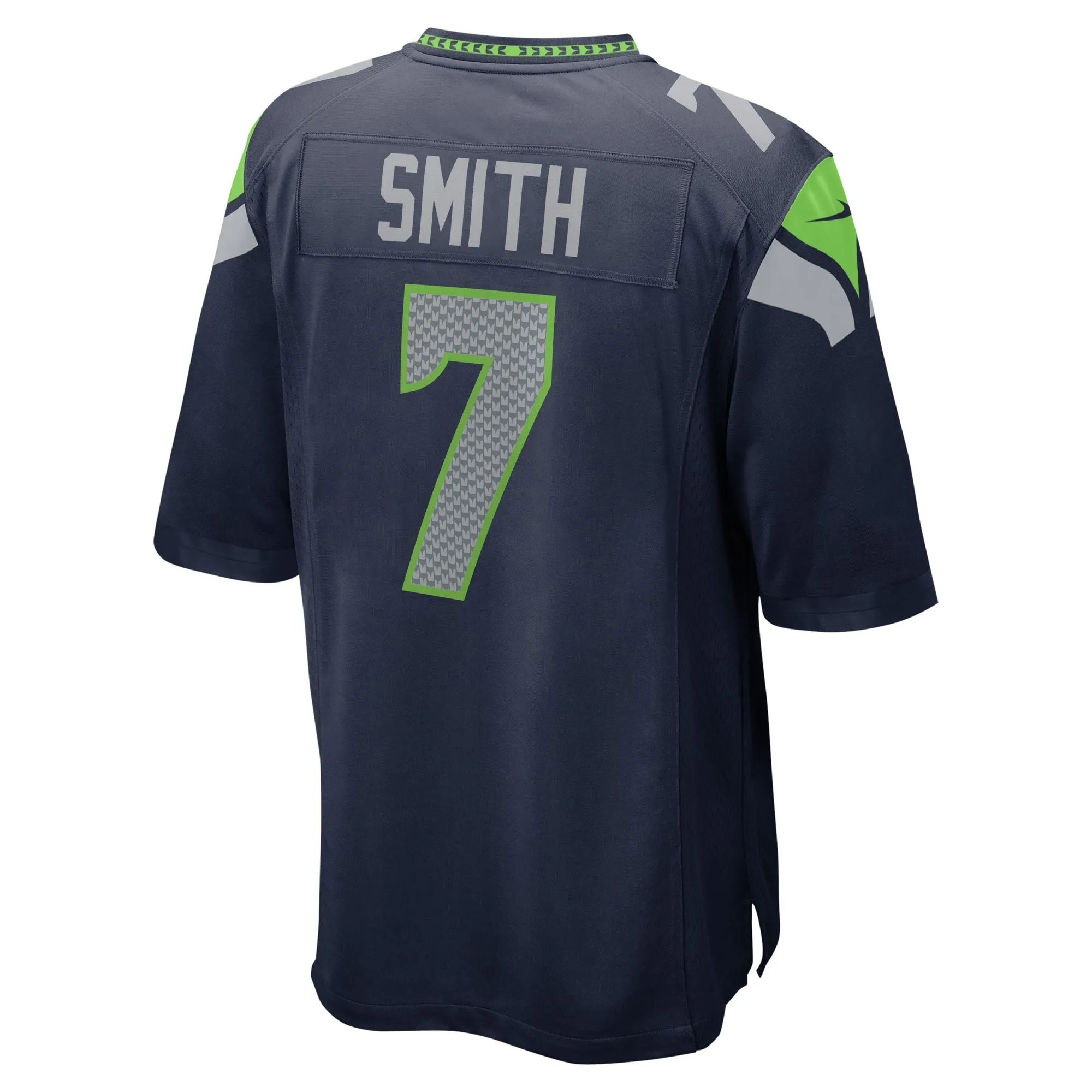 Geno Smith Seattle Seahawks  Game Jersey - College Navy