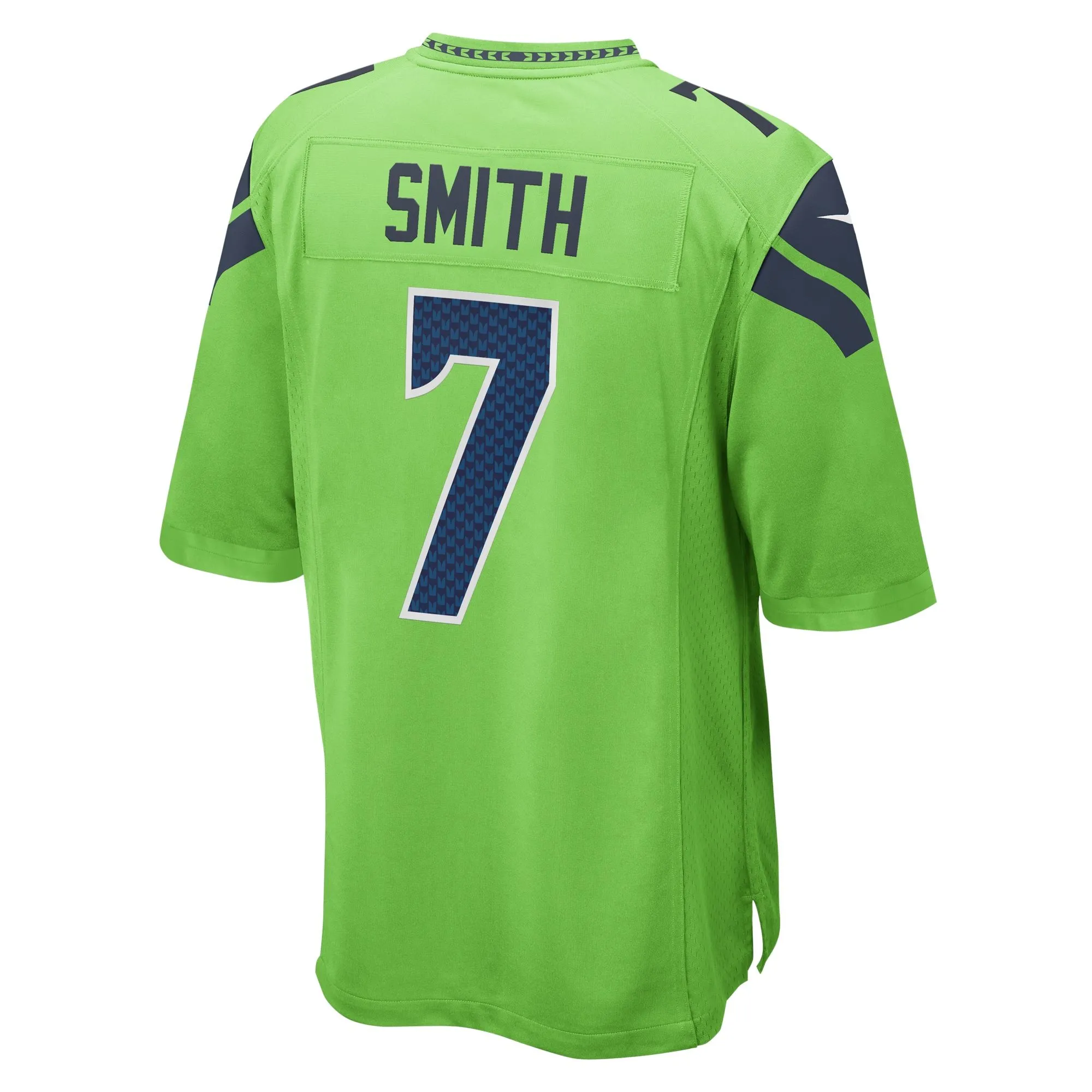 Geno Smith Seattle Seahawks   Game Jersey - Neon Green