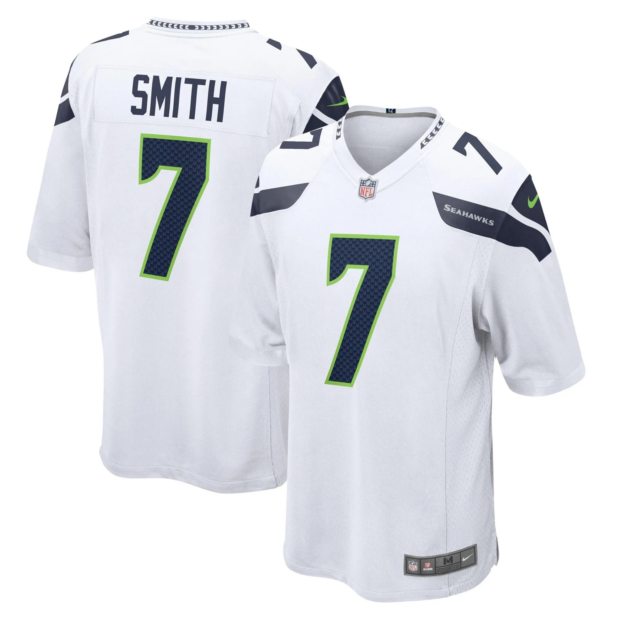 Geno Smith Seattle Seahawks  Game Player Jersey - White