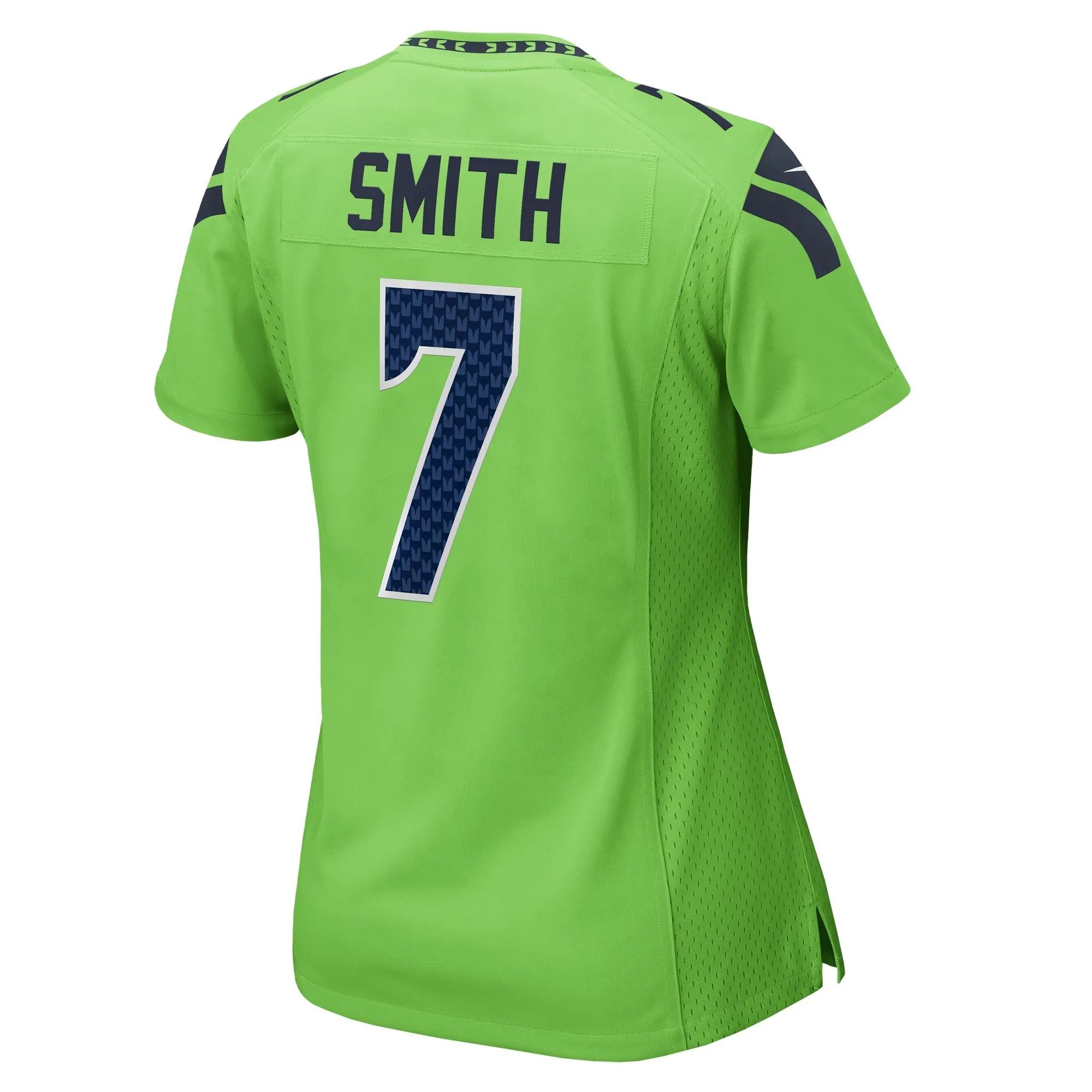 Geno Smith Seattle Seahawks  Women's  Game Jersey - Neon Green