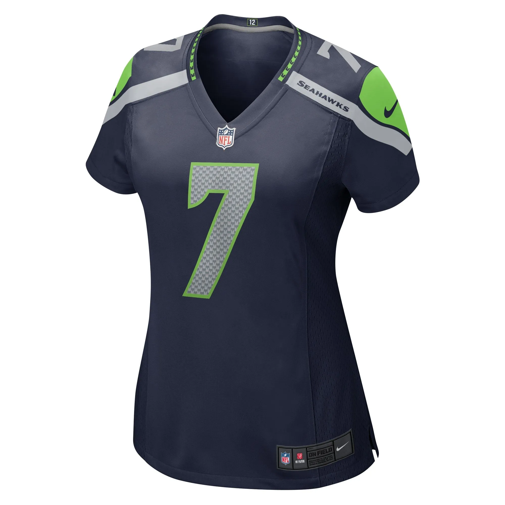 Geno Smith Seattle Seahawks  Women's Player Jersey - Navy