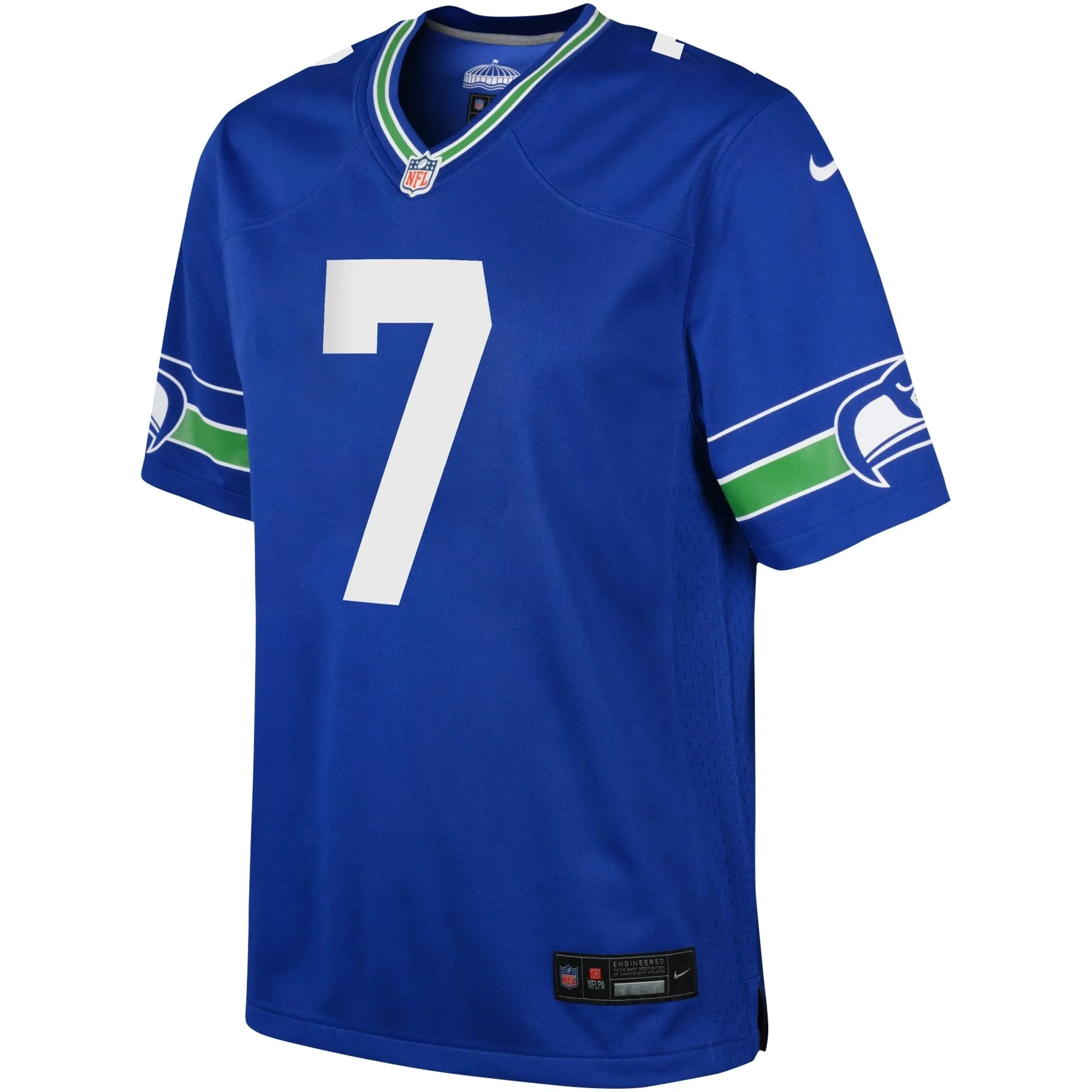 Geno Smith Seattle Seahawks  Youth Game Jersey - Royal