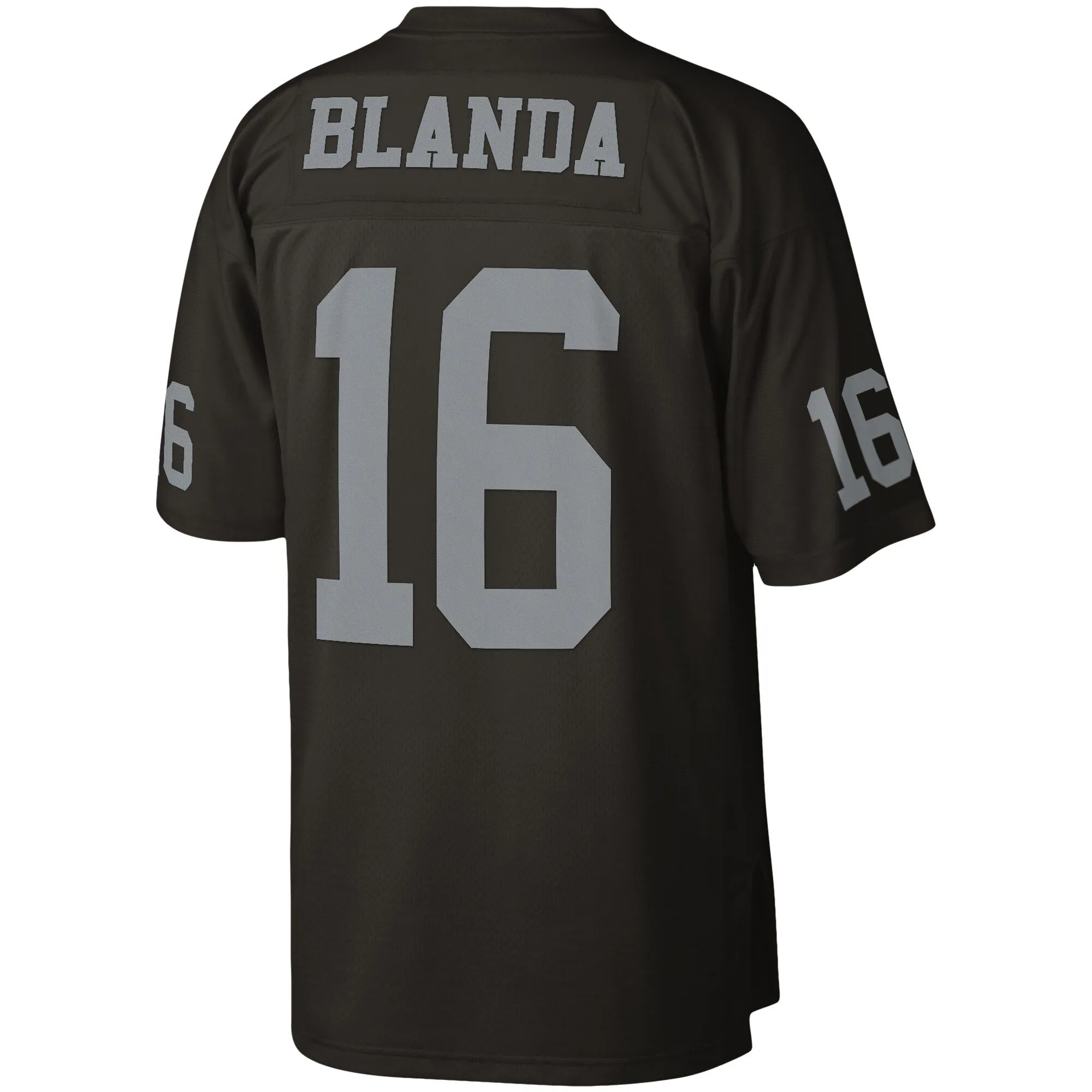 George Blanda Las Vegas Raiders Mitchell & Ness Legacy Replica Jersey - Black