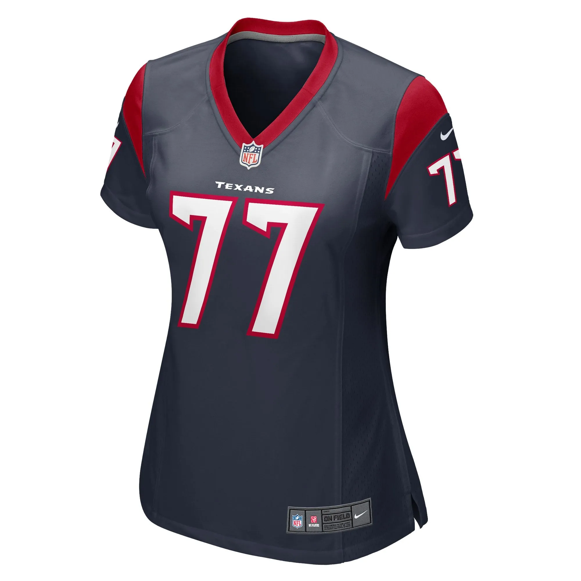 George Fant Houston Texans  Women's  Game Jersey -  Navy