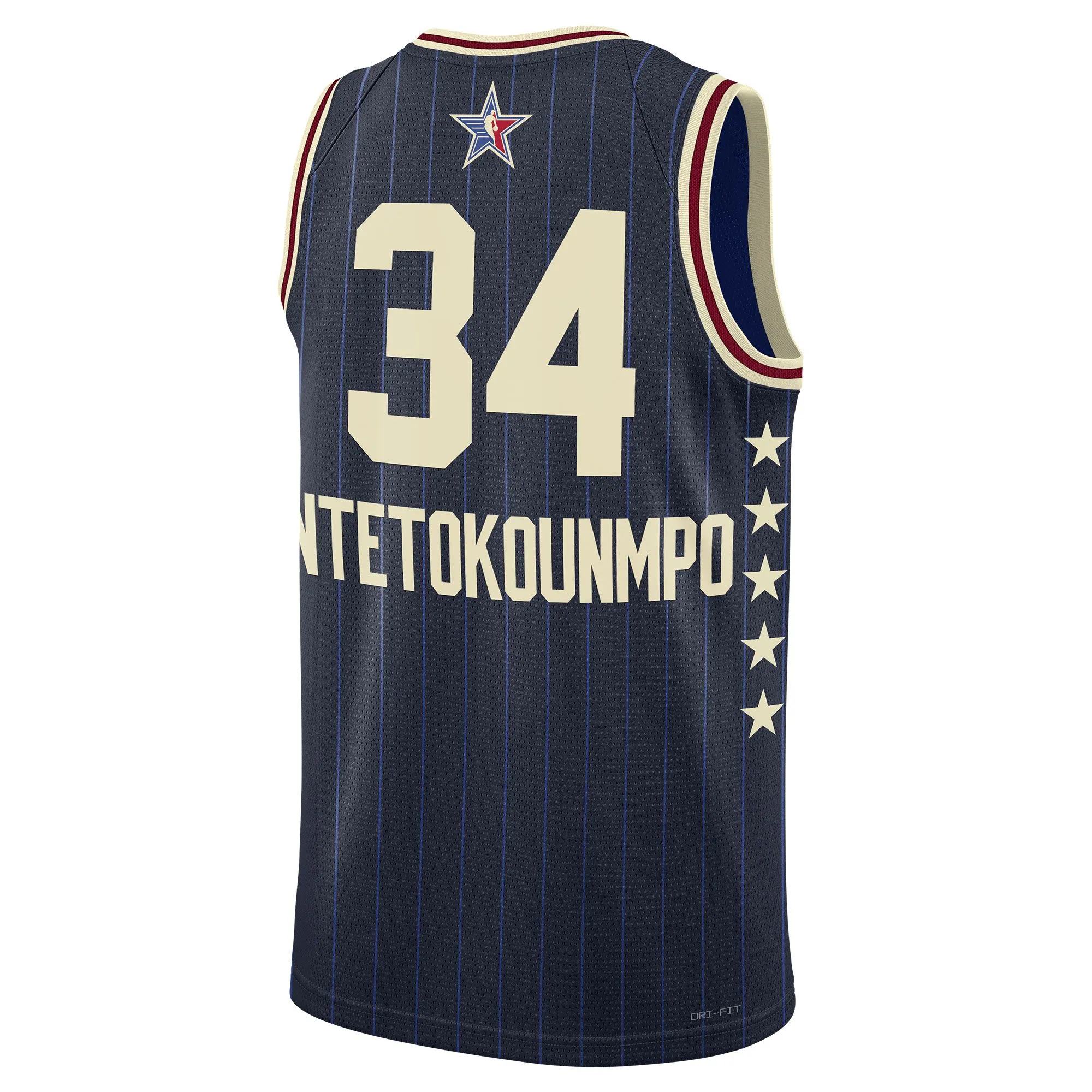 Giannis Antetokounmpo Jordan Brand Unisex 2024 NBA All-Star Game Swingman Jersey - Navy