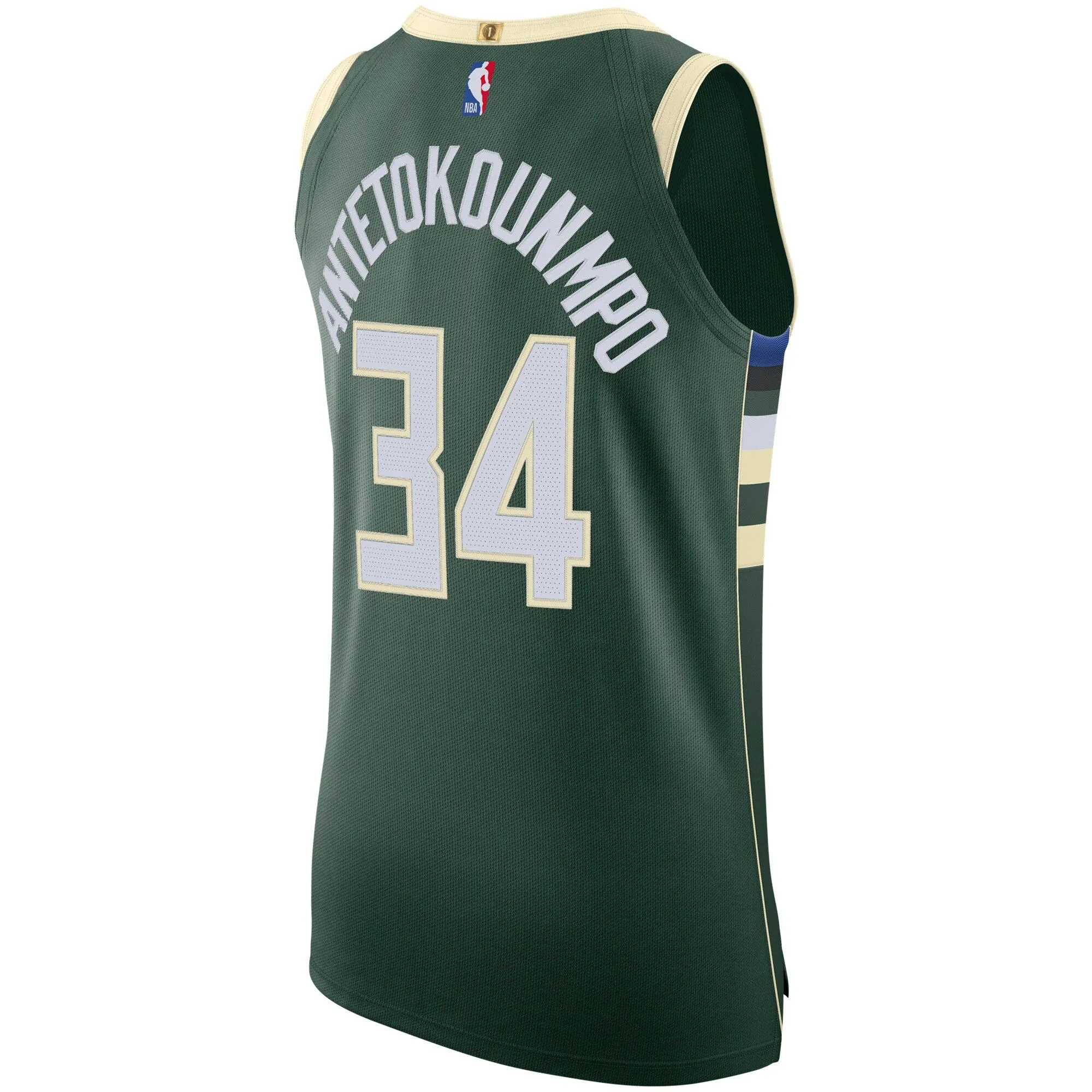 Giannis Antetokounmpo Milwaukee Bucks   Jersey - Icon Edition - Hunter Green