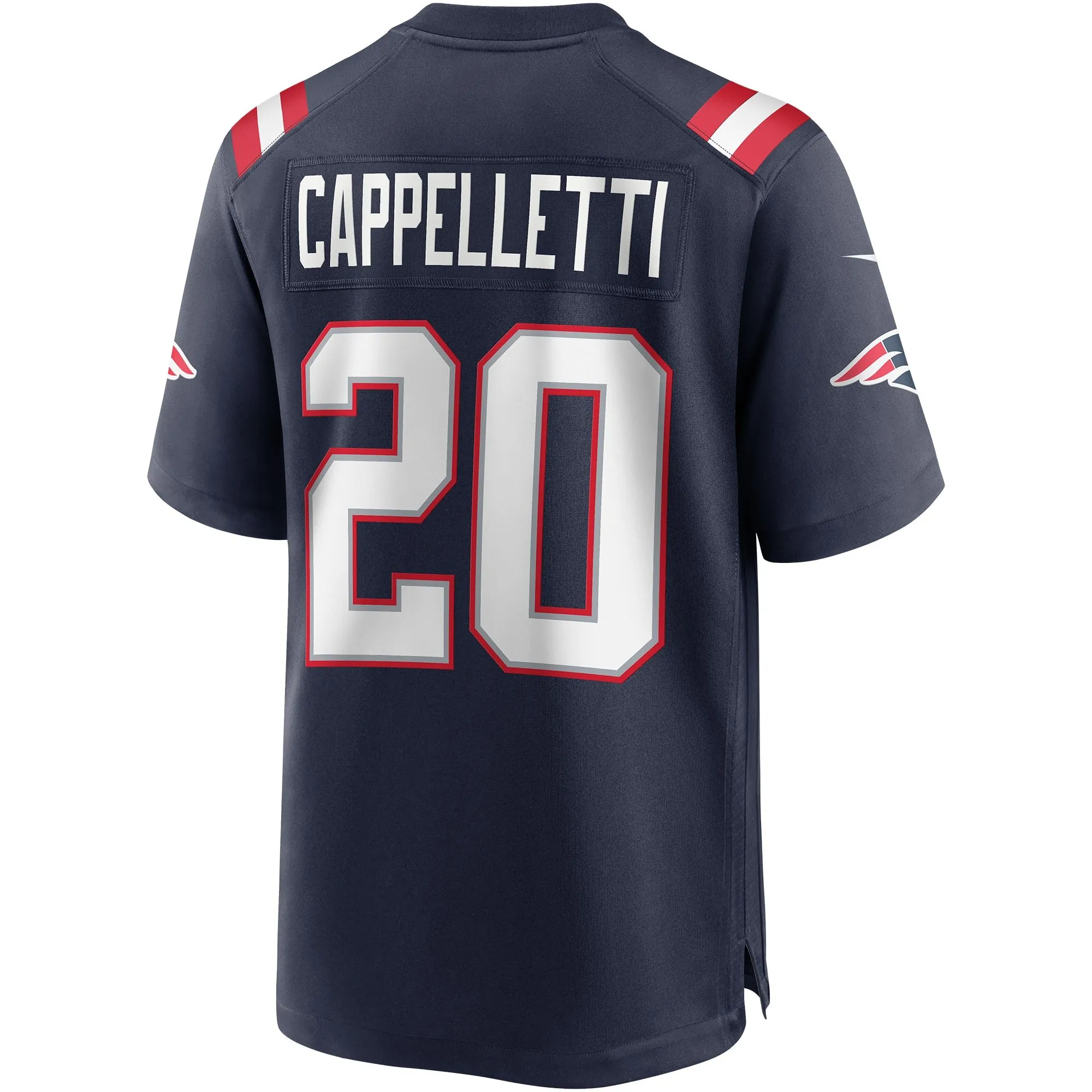 Gino Cappelletti New England Patriots  Game Retired Player Jersey - Navy