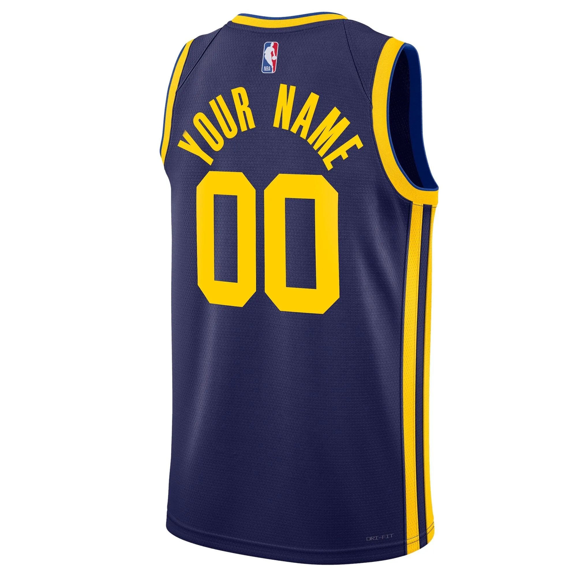 Golden State Warriors Jordan Brand Unisex 2022/23 Swingman Custom Jersey - Statement Edition - Blue