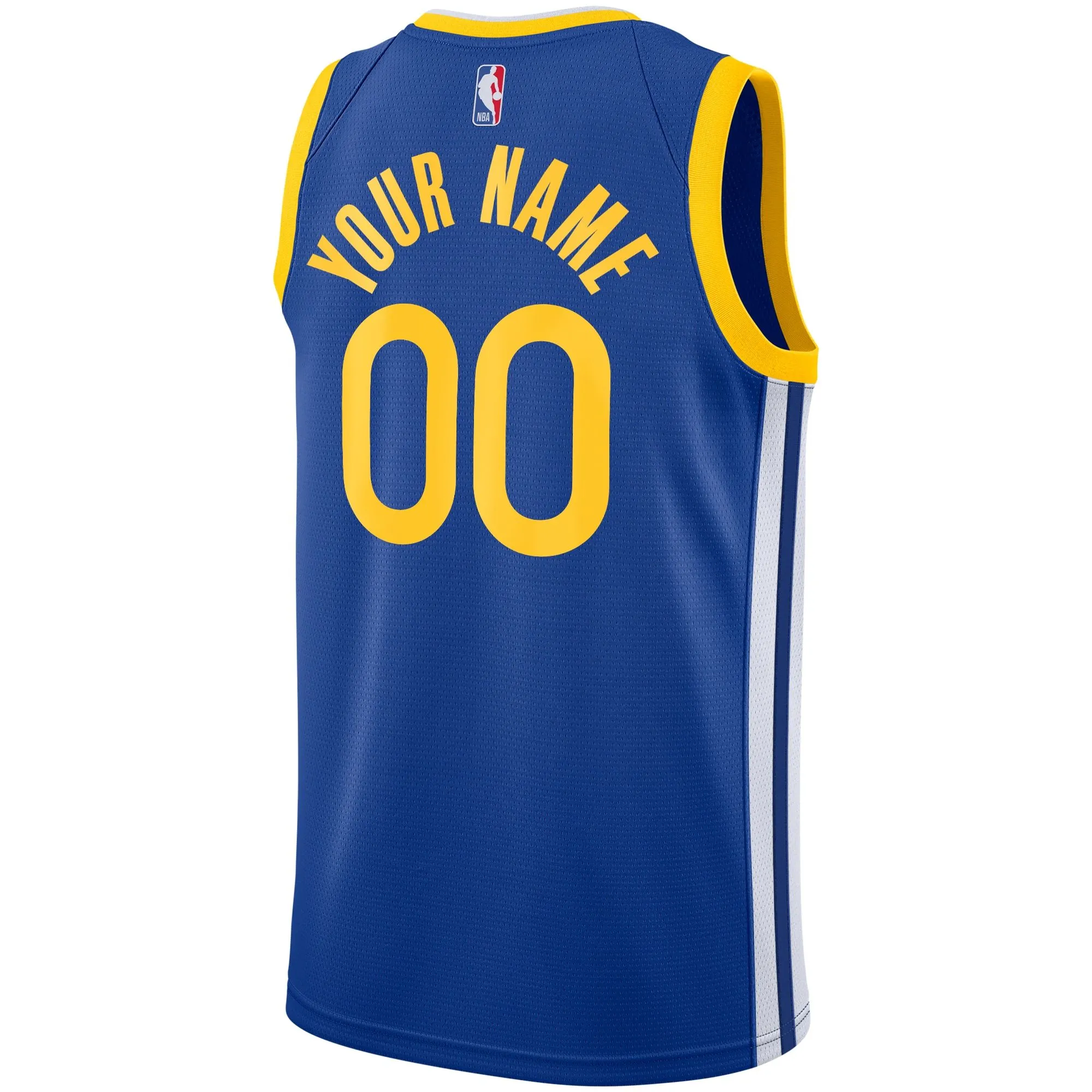 Golden State Warriors  Unisex 2019/20 Custom Swingman Jersey - Royal - Icon Edition