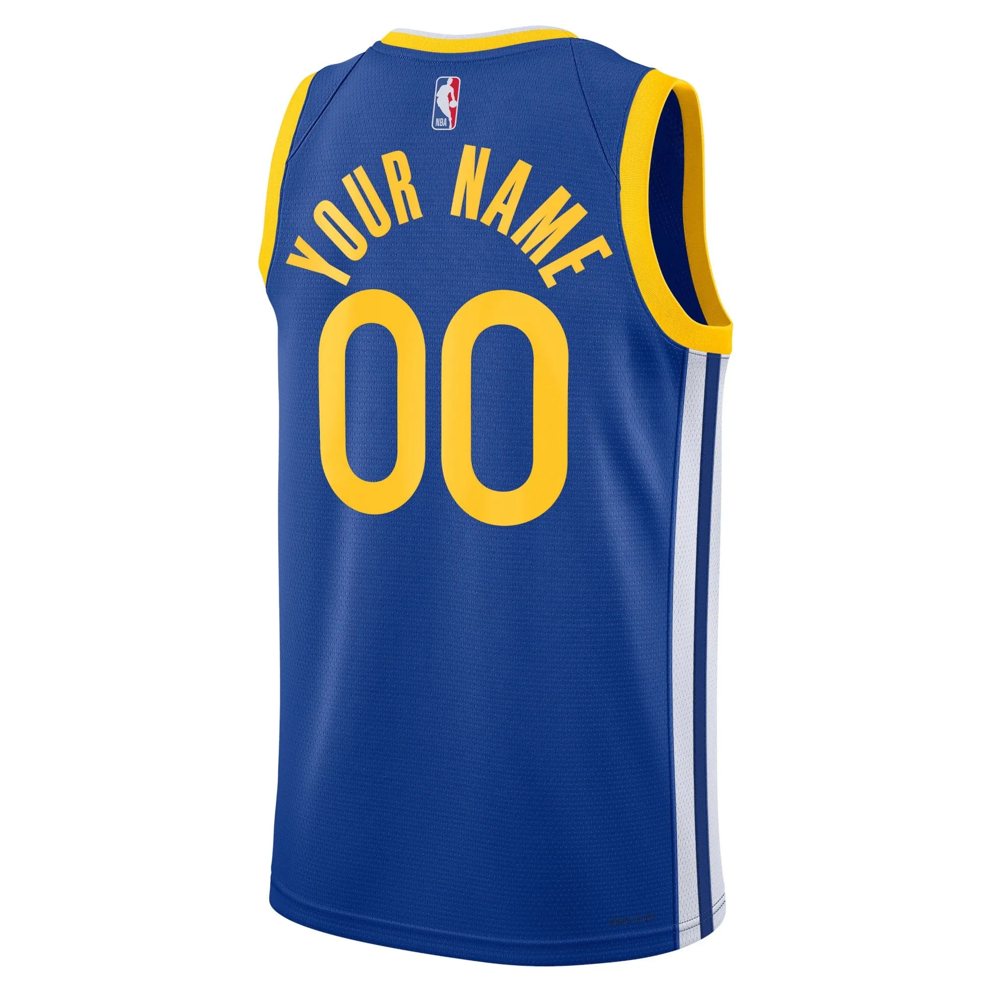 Golden State Warriors  Unisex Swingman Custom Jersey Royal - Icon Edition