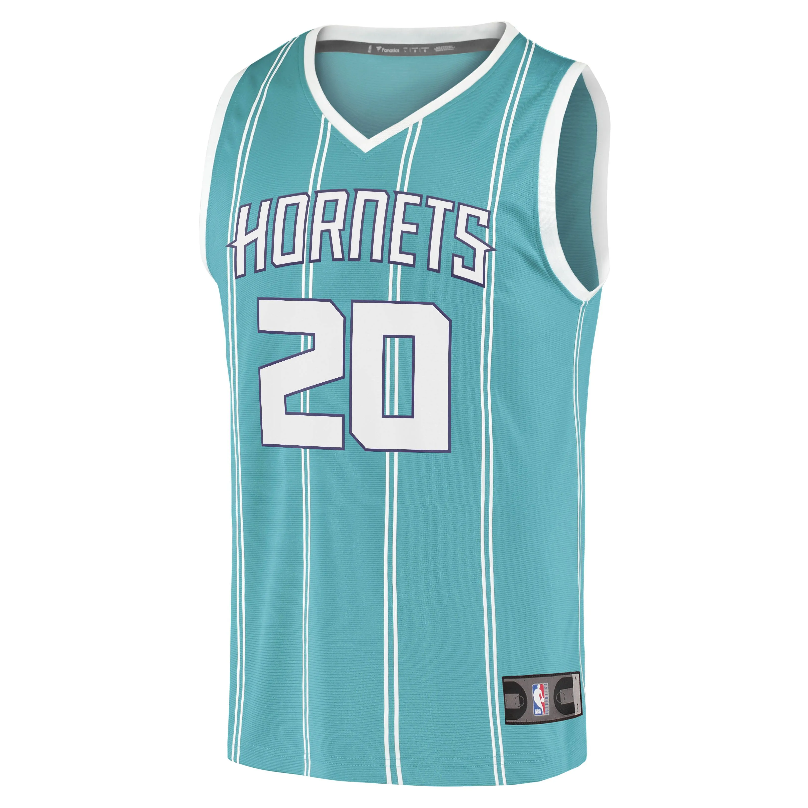 Gordon Hayward Charlotte Hornets Fanatics Branded Fast Break Replica Jersey - Icon Edition - Teal