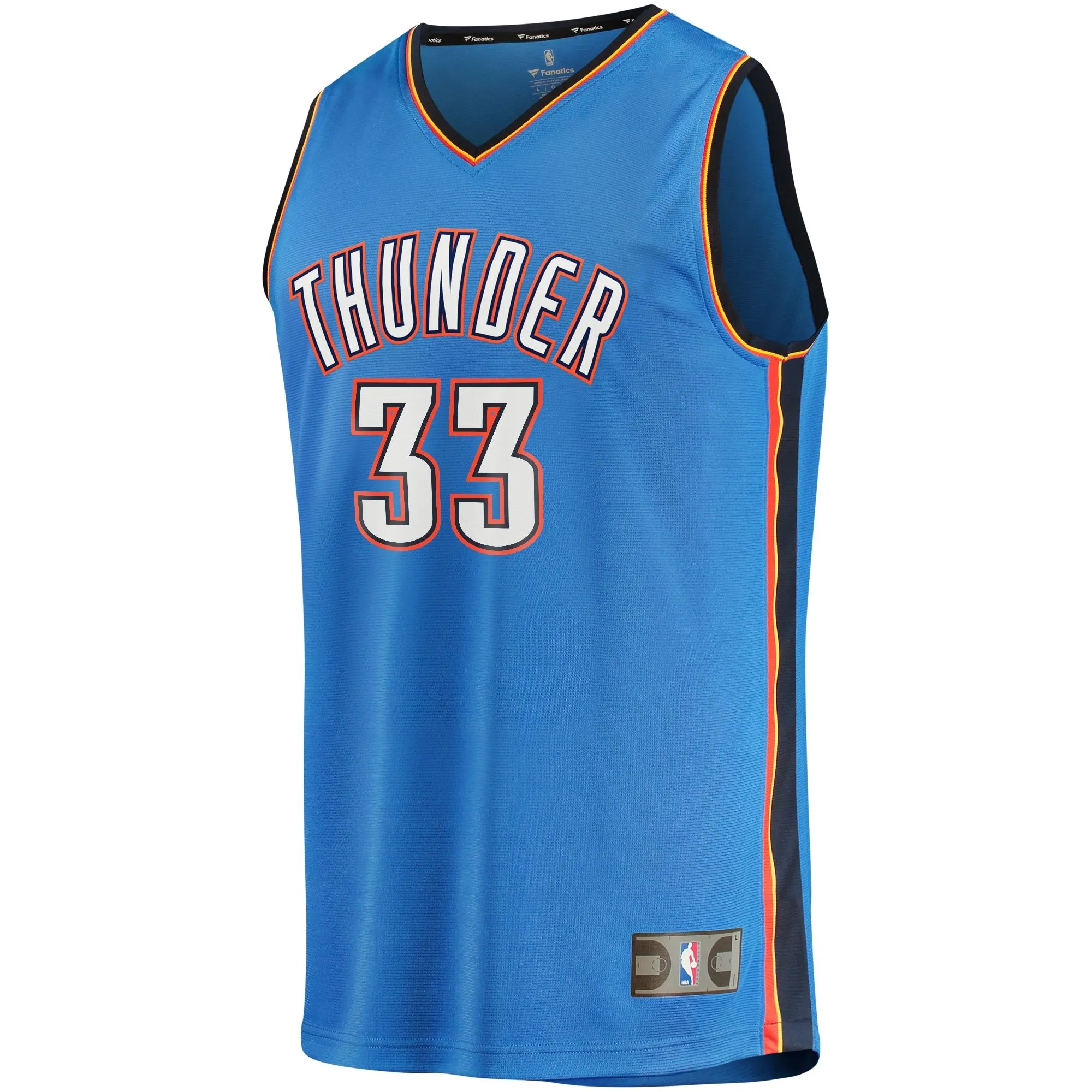 Gordon Hayward Oklahoma City Thunder Fanatics Branded Fast Break Player Jersey - Icon Edition - Blue