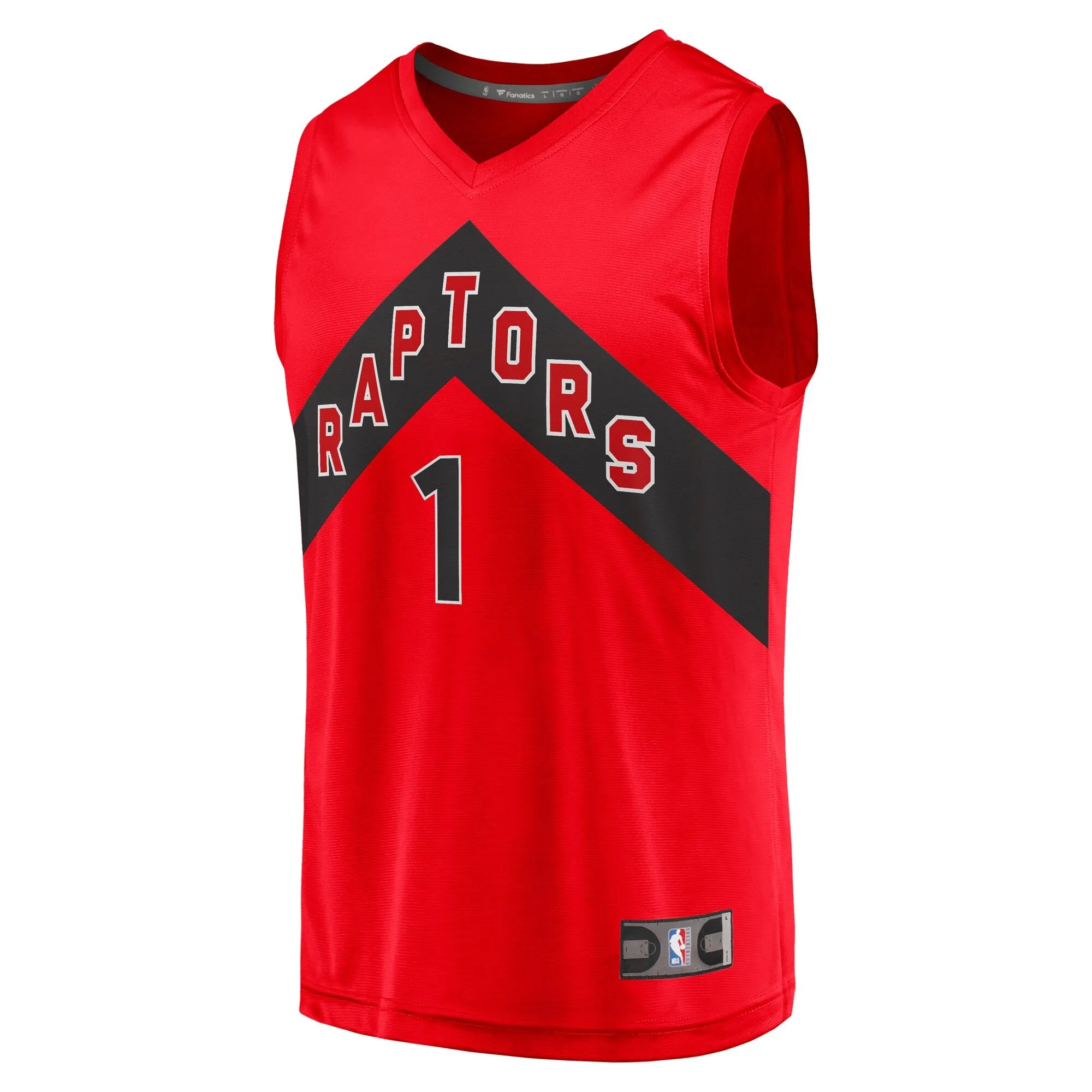 Gradey Dick Toronto Raptors Fanatics Branded Fast Break Player Jersey - Icon Edition - Red