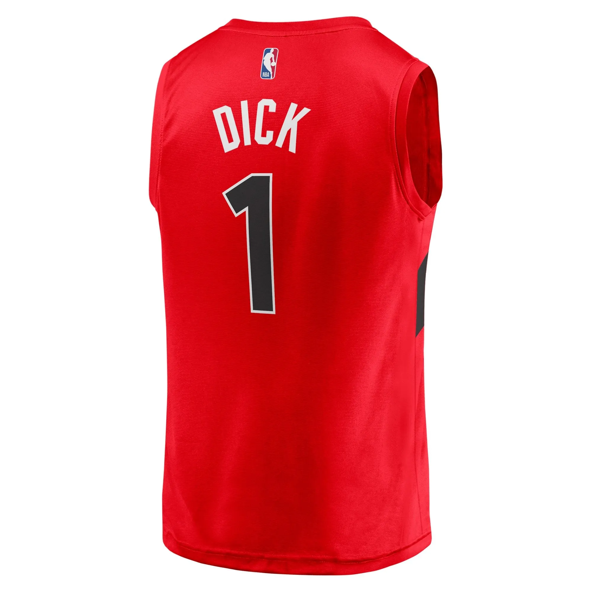 Gradey Dick Toronto Raptors Fanatics Branded Fast Break Player Jersey - Icon Edition - Red