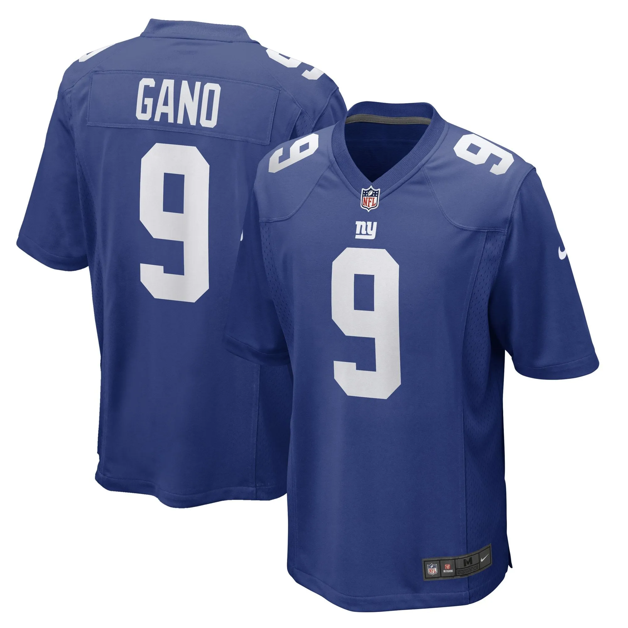 Graham Gano New York Giants  Team Game Player Jersey - Royal