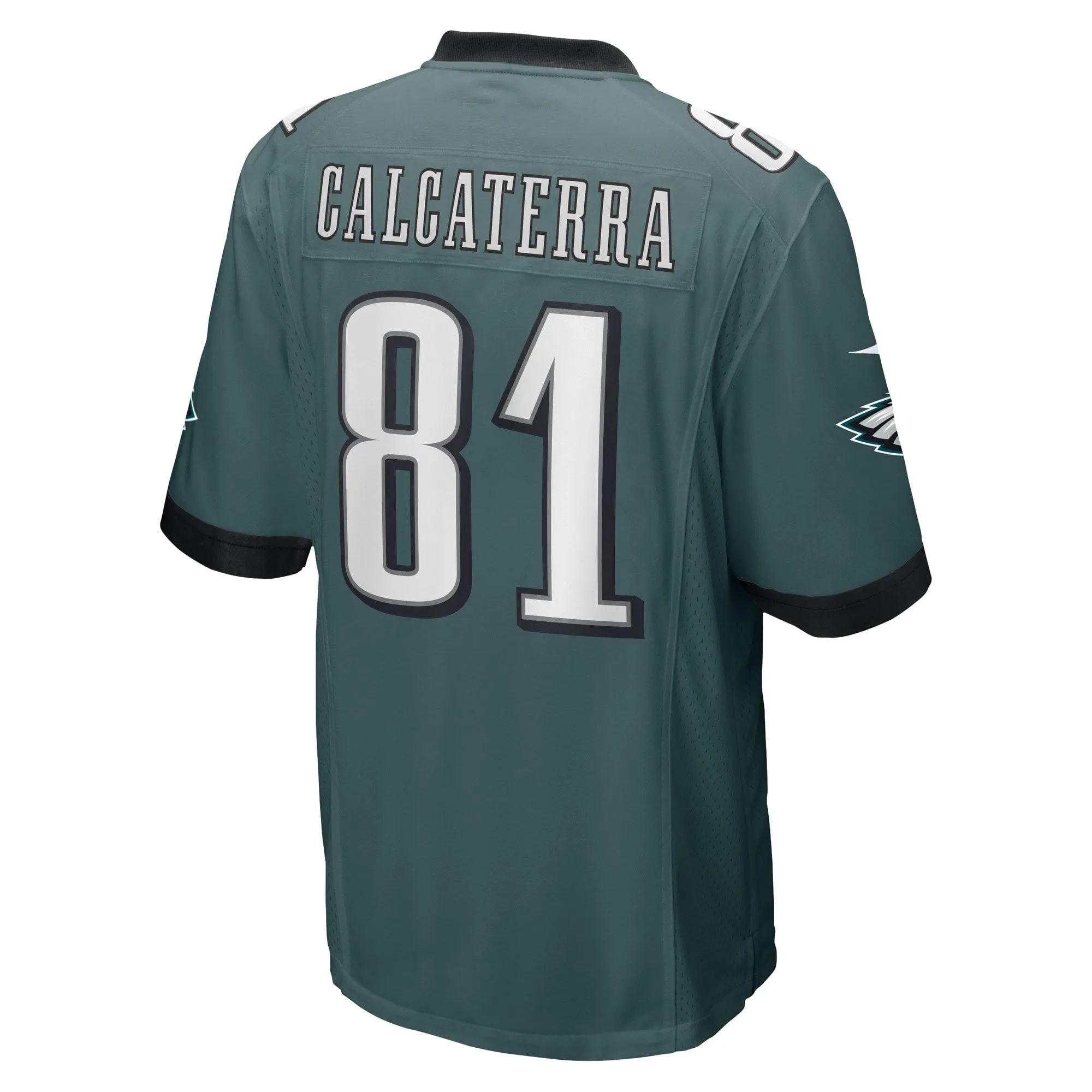 Grant Calcaterra Philadelphia Eagles  Game Player Jersey - Midnight Green