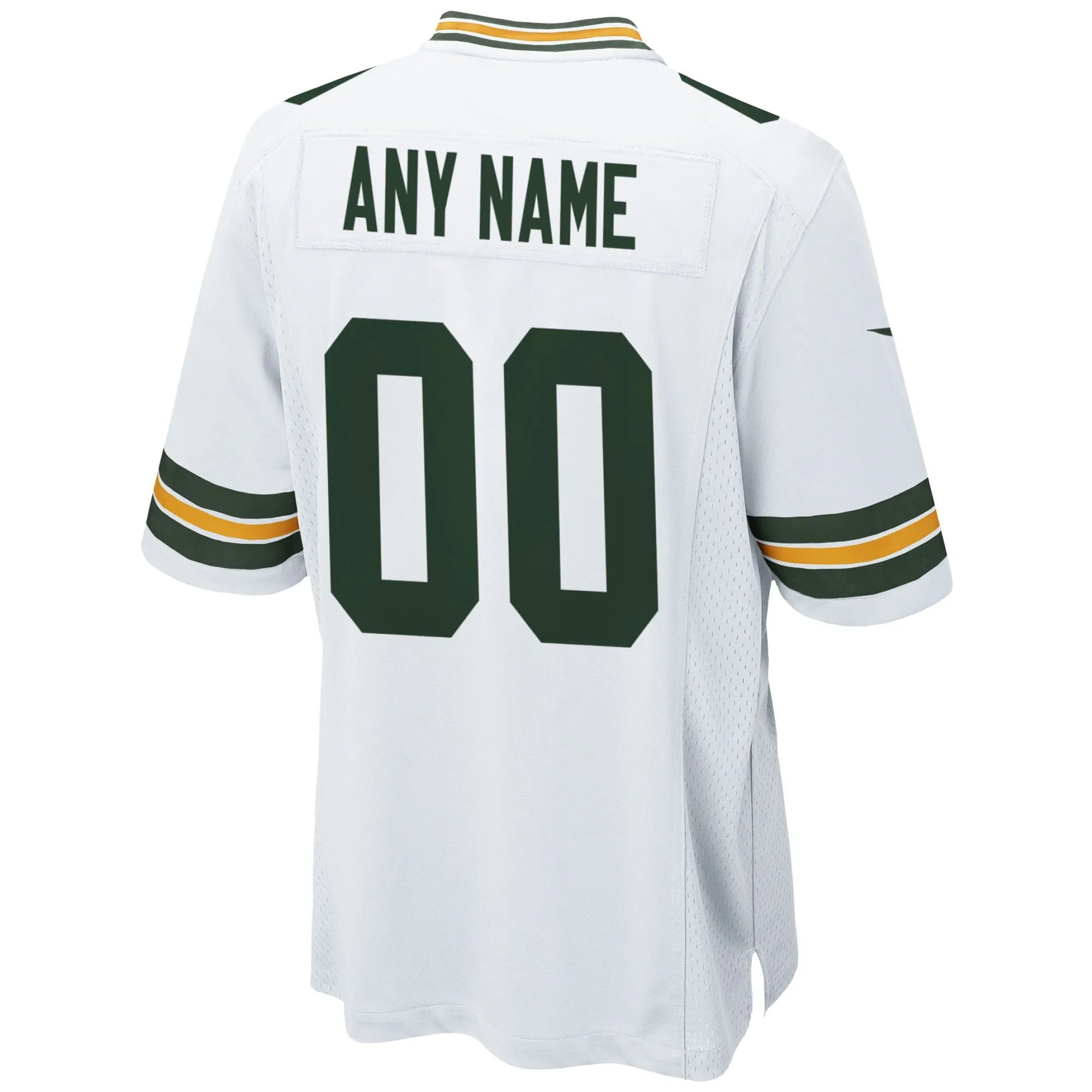 Green Bay Packers  Custom Game Jersey - White