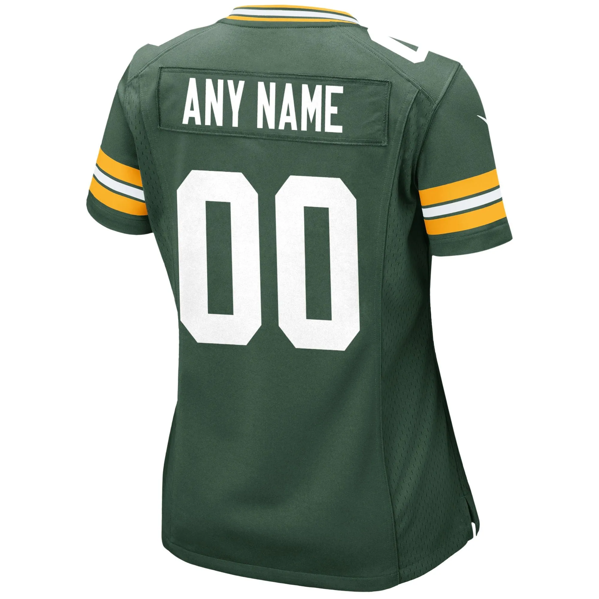 Green Bay Packers  Women's Custom Game Jersey - Green