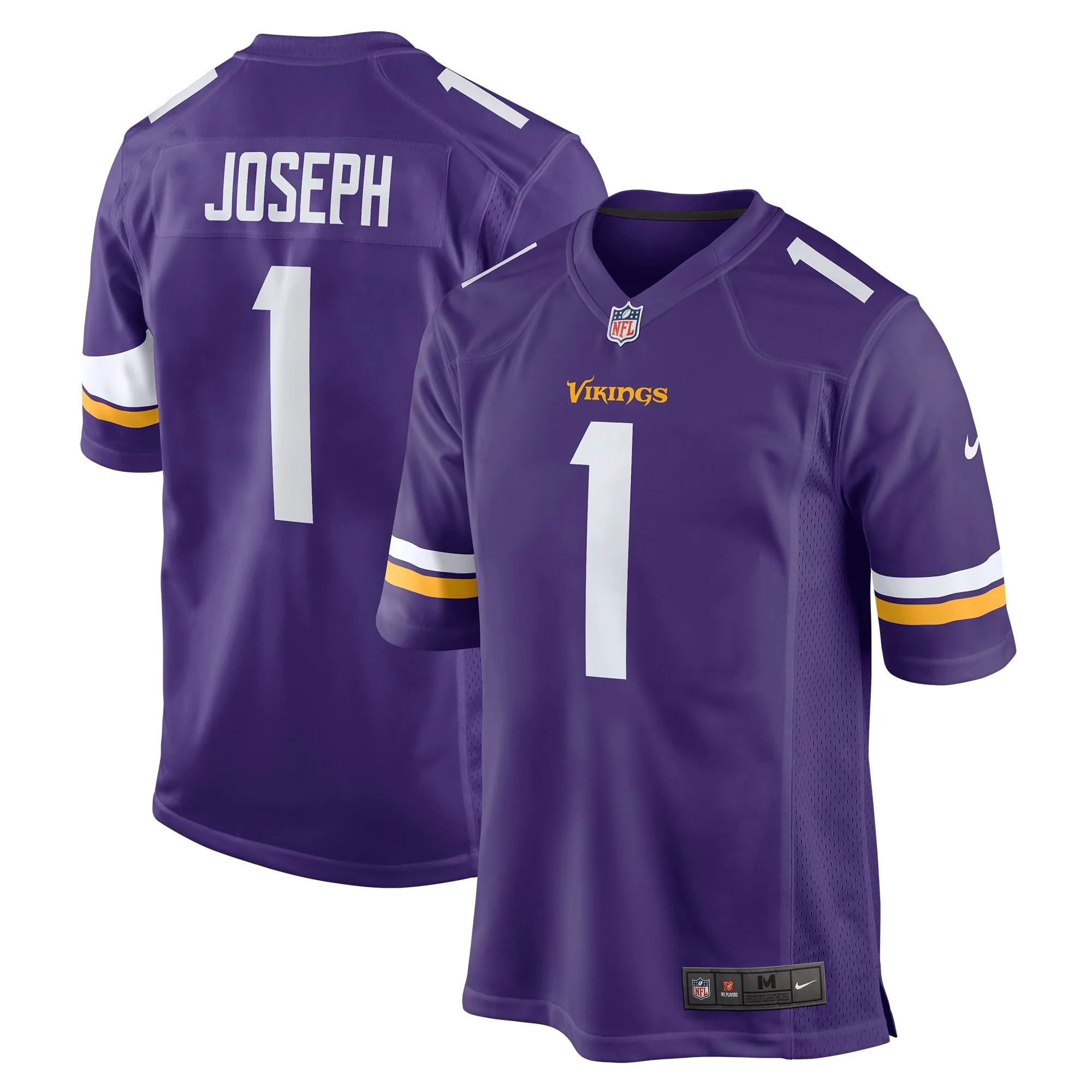 Greg Joseph Minnesota Vikings  Game Jersey - Purple