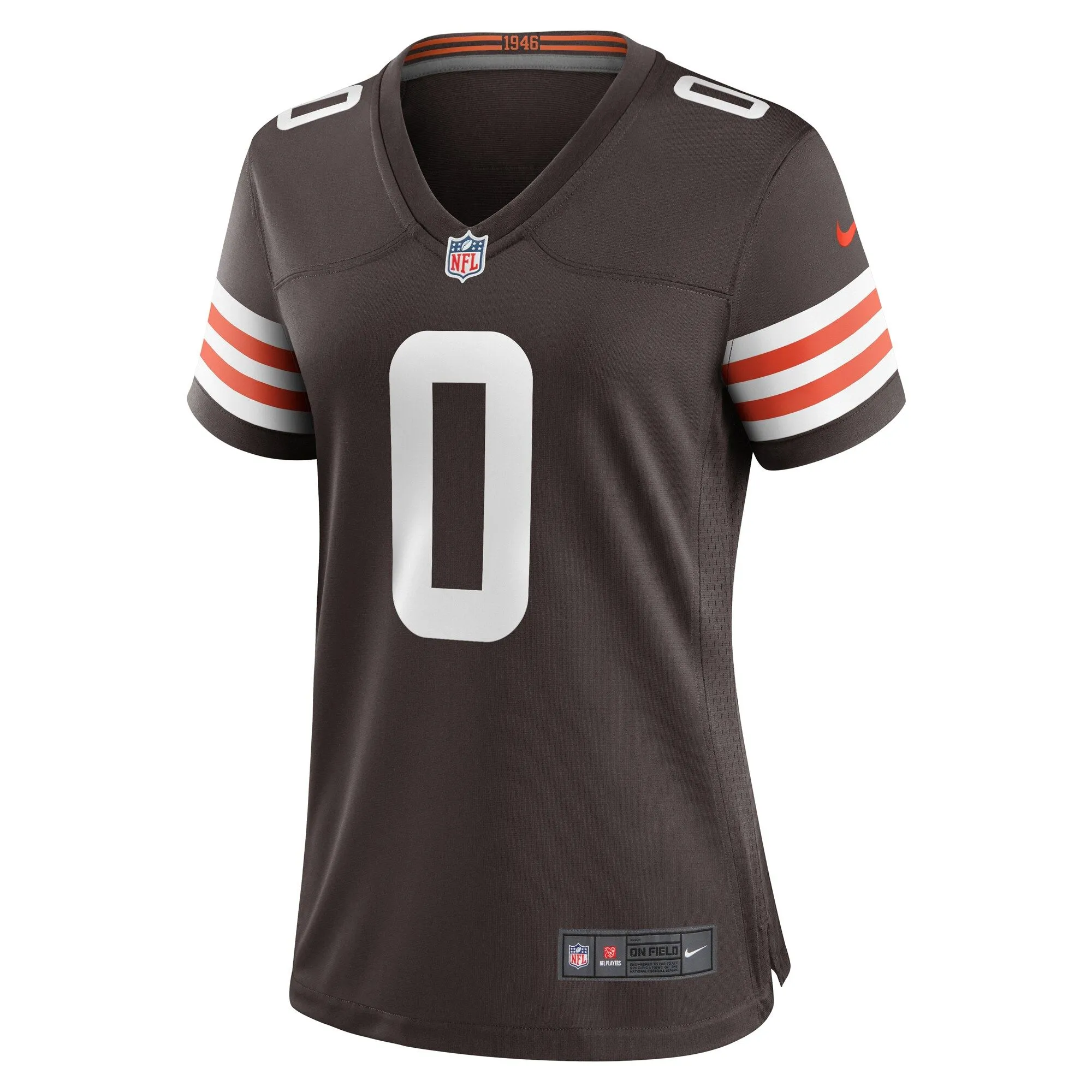 Greg Newsome II Cleveland Browns  Women's Team Game Jersey - Brown