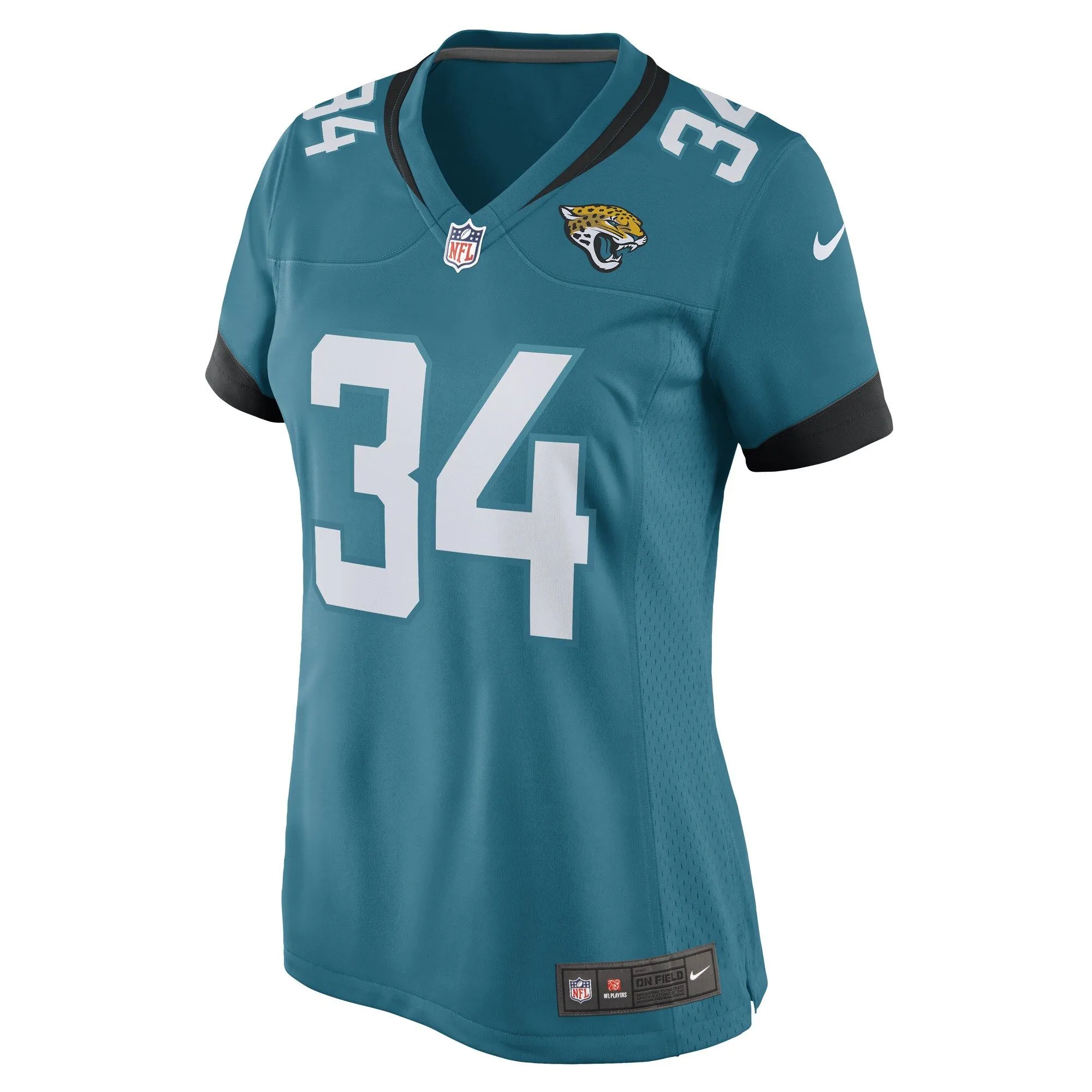 Gregory Junior Jacksonville Jaguars  Women's Game Player Jersey - Teal