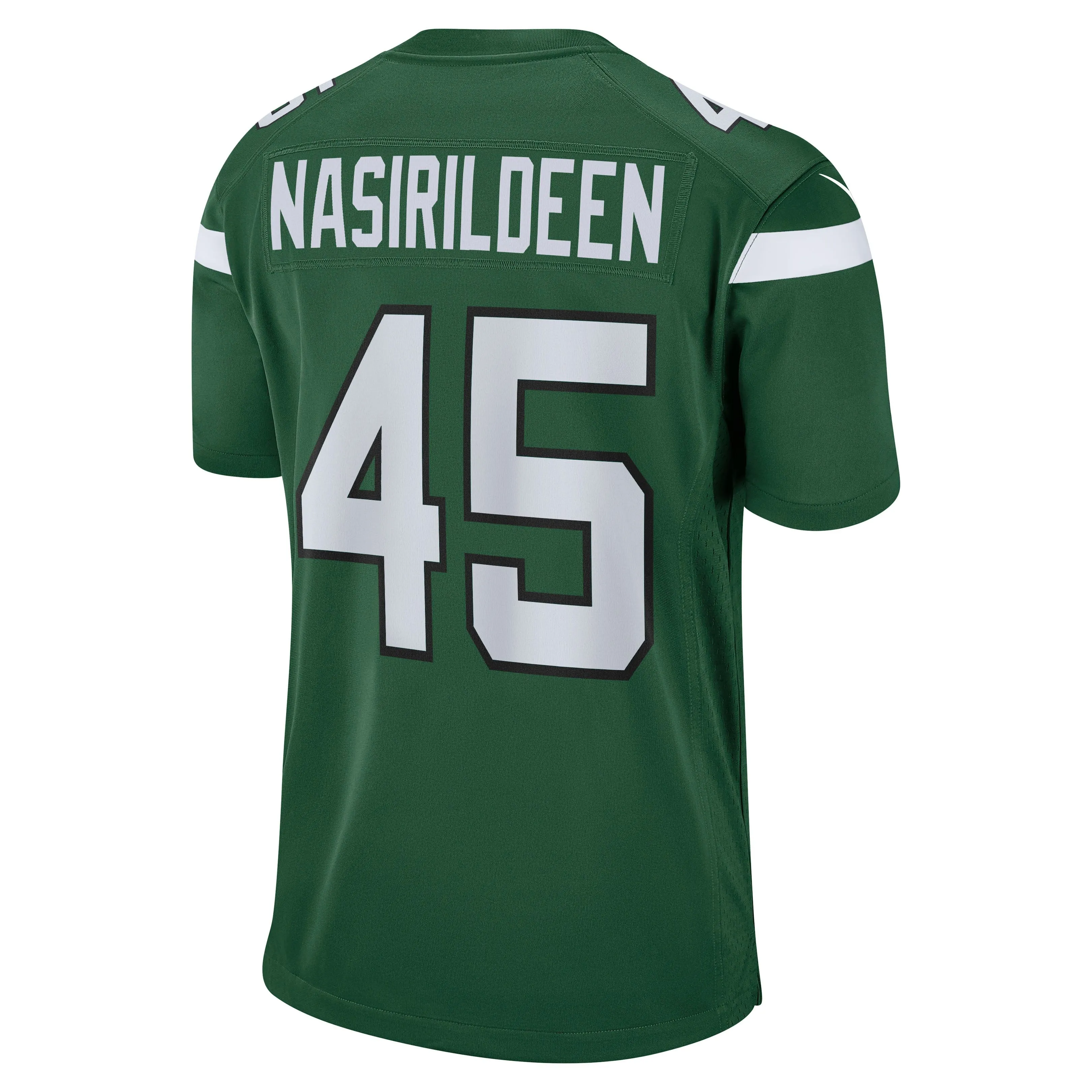 Hamsah Nasirildeen New York Jets  Game Jersey - Gotham Green