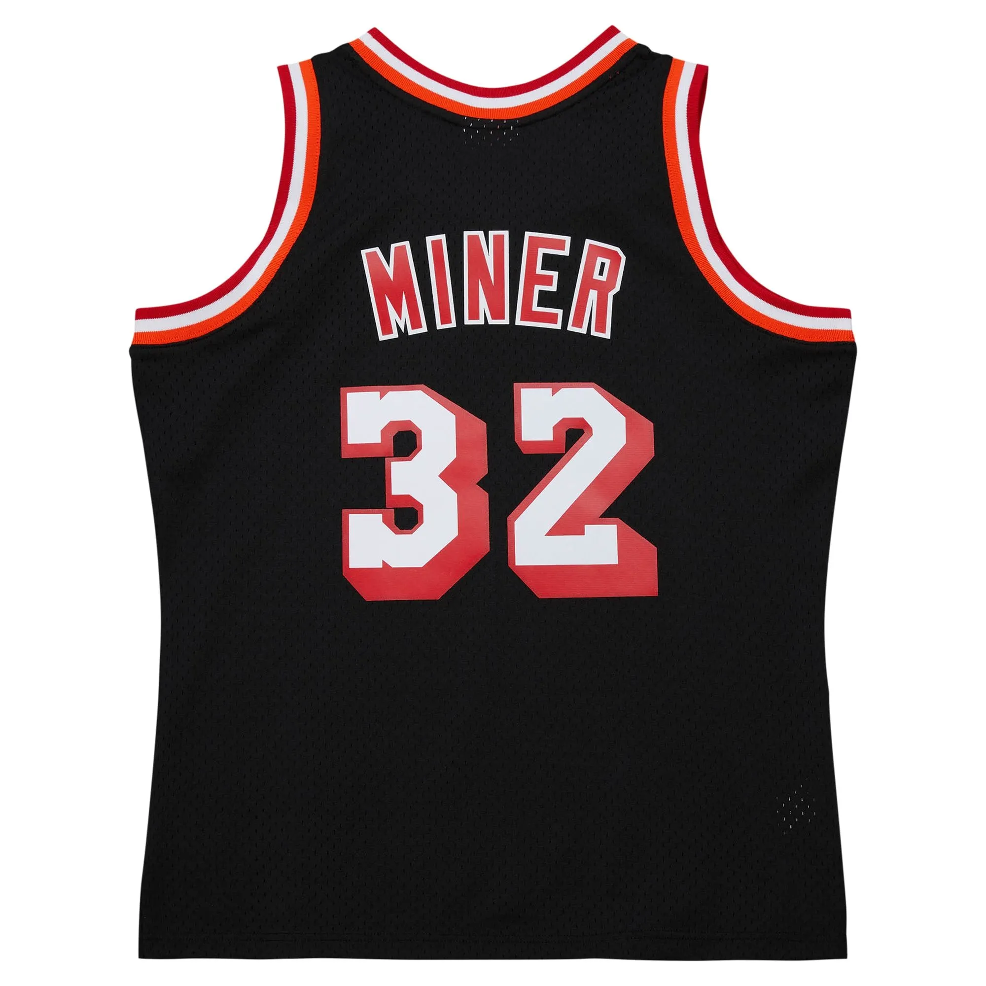 Harold Miner Miami Heat Mitchell & Ness  1992/93 Hardwood Classics Swingman Throwback Jersey - Black