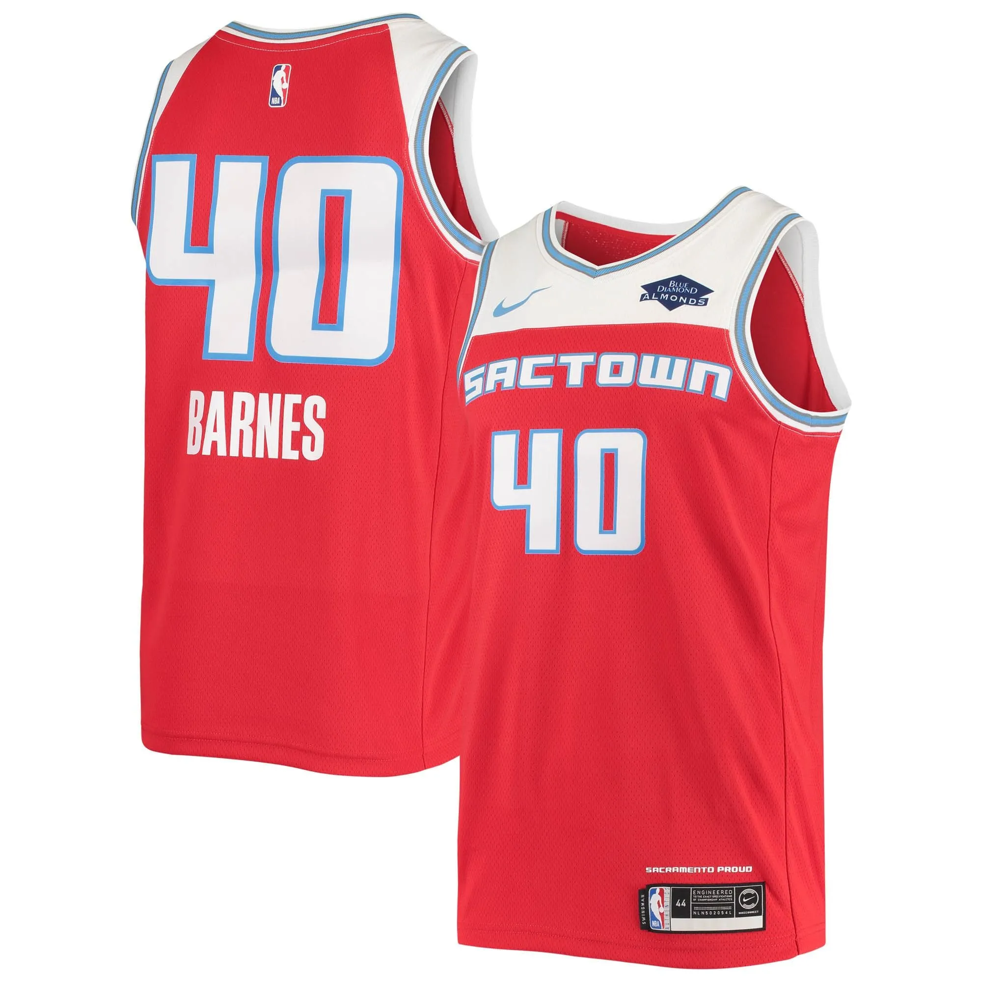 Harrison Barnes Sacramento Kings  Swingman Jersey - Red