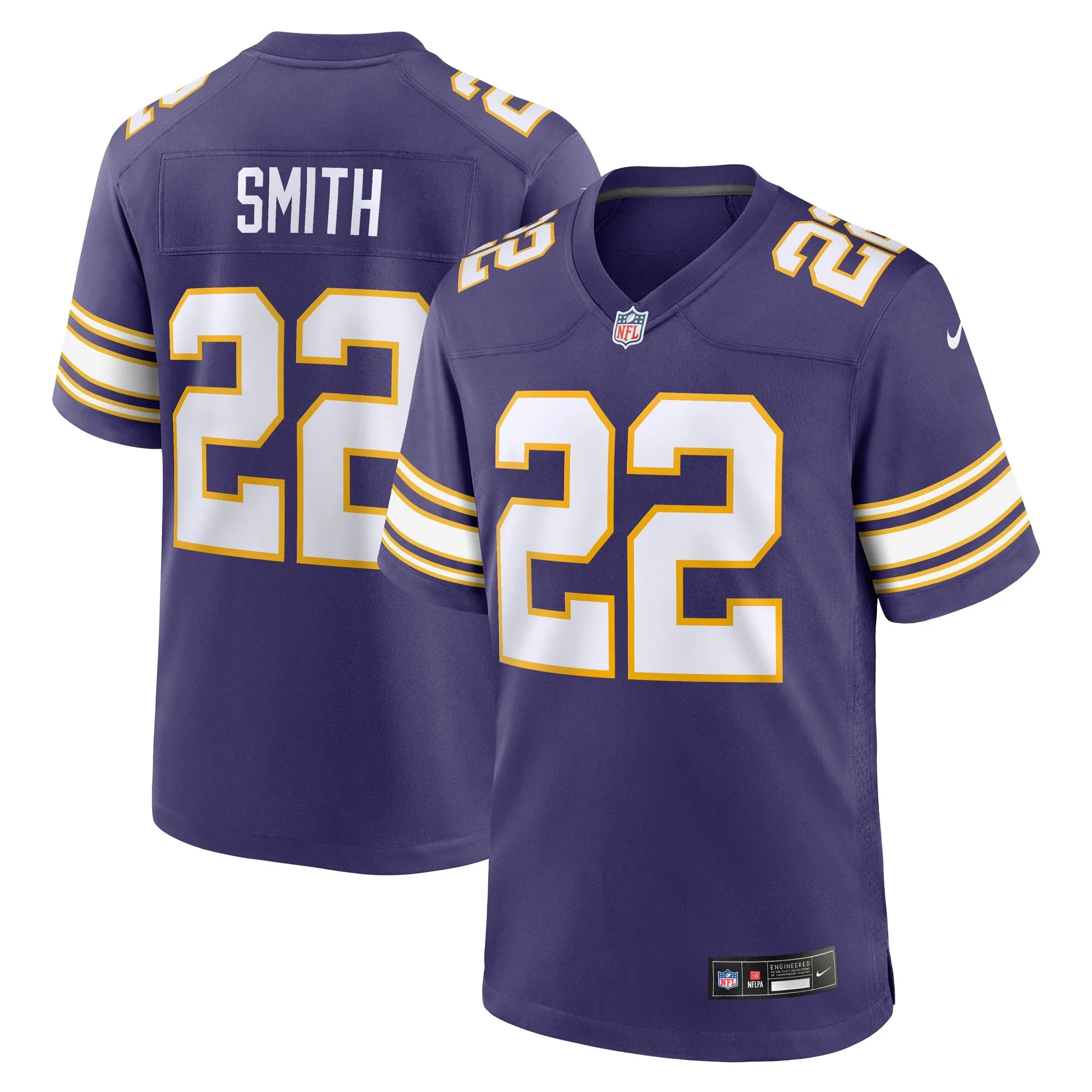 Harrison Smith Minnesota Vikings  Classic Player Game Jersey - Purple