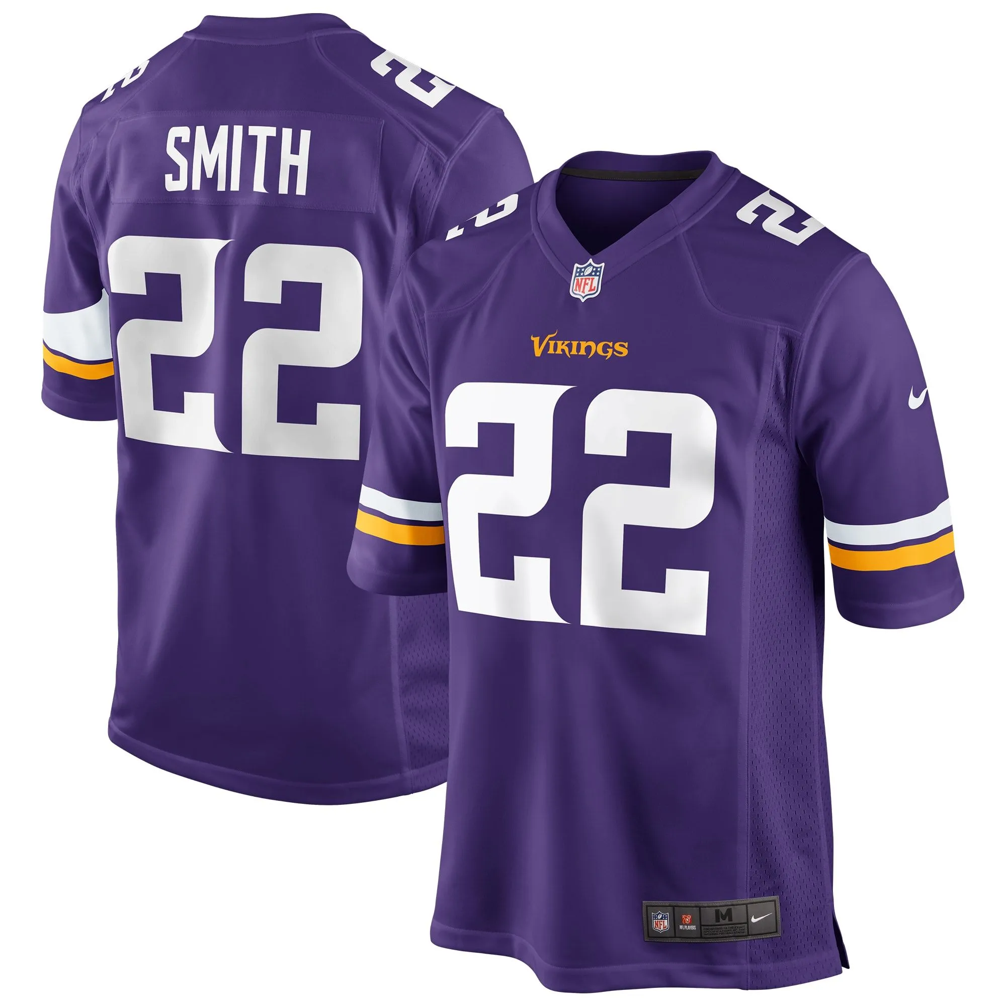 Harrison Smith Minnesota Vikings  Game Jersey - Purple