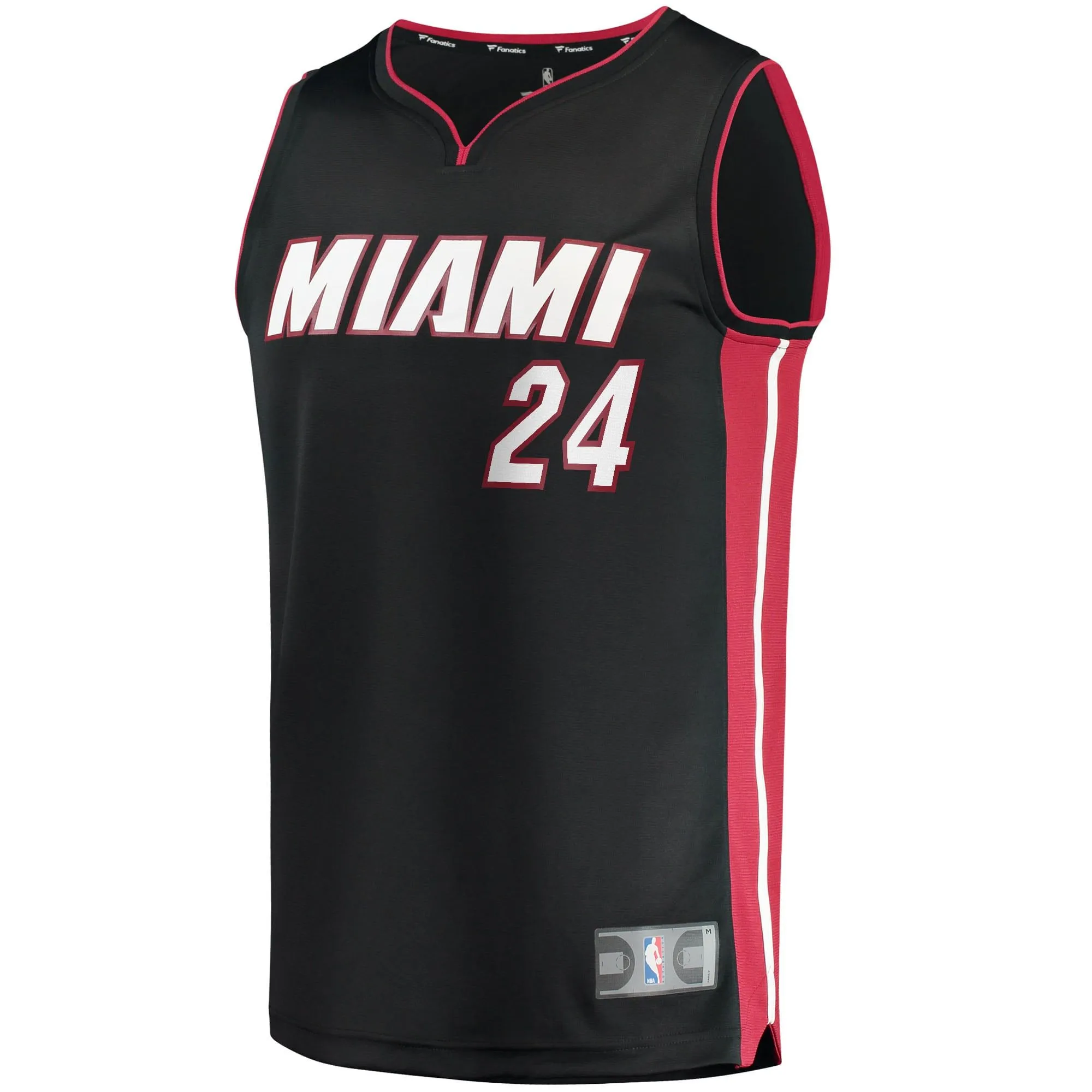 Haywood Highsmith Miami Heat Fanatics Branded 2021/22 Fast Break Replica Jersey - Icon Edition - Black