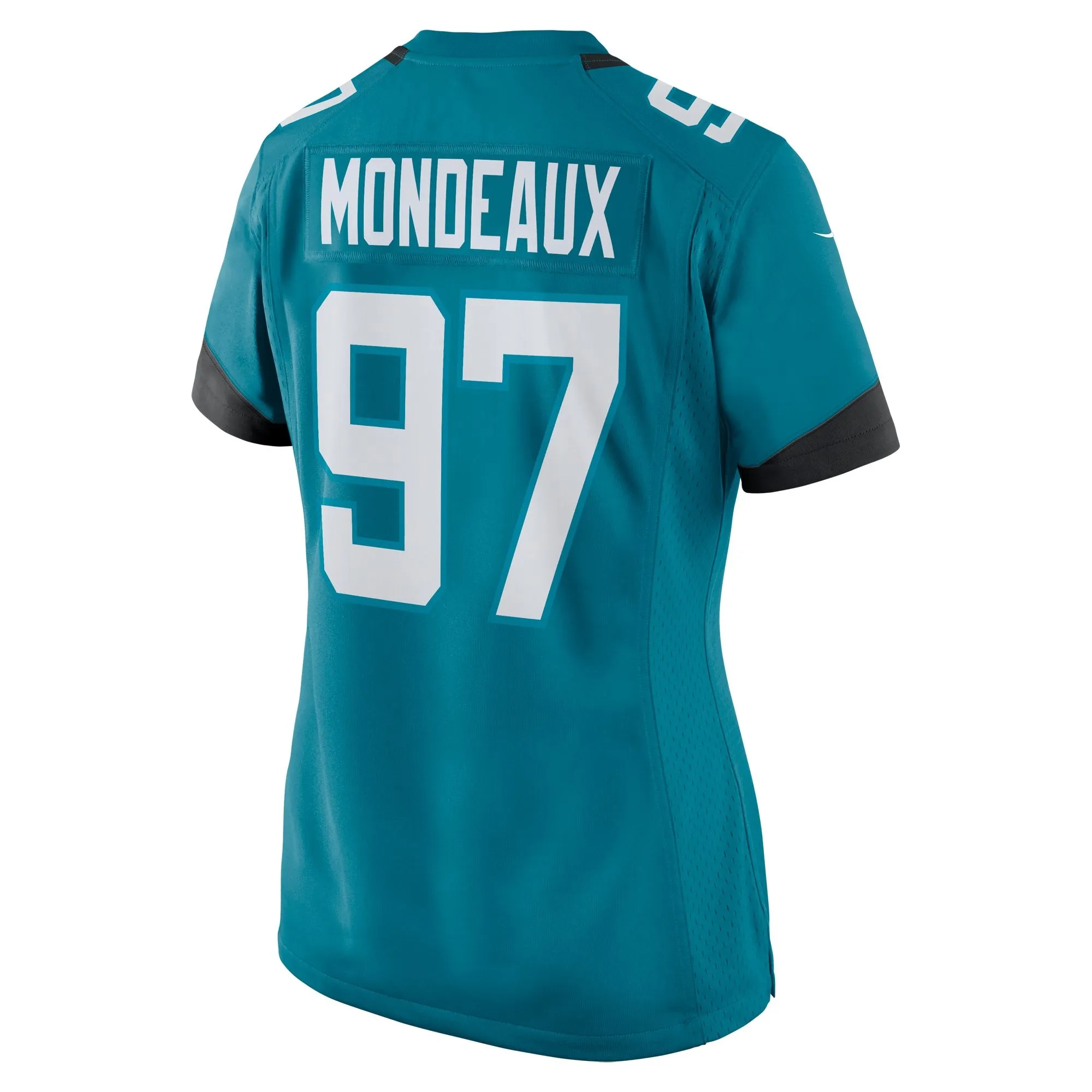 Henry Mondeaux Jacksonville Jaguars  Women's  Game Jersey -  Teal