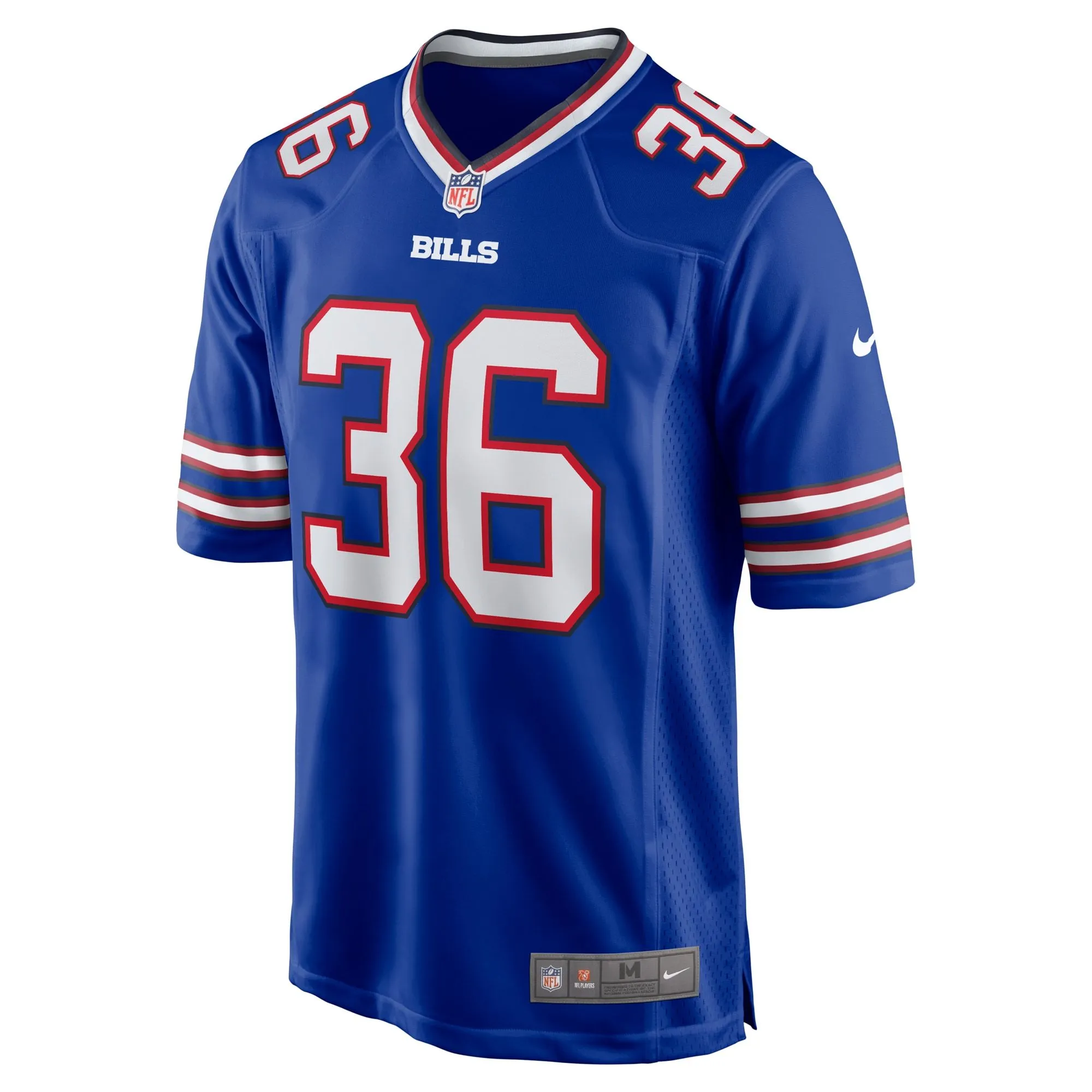 Herb Miller Buffalo Bills   Game Jersey -  Royal