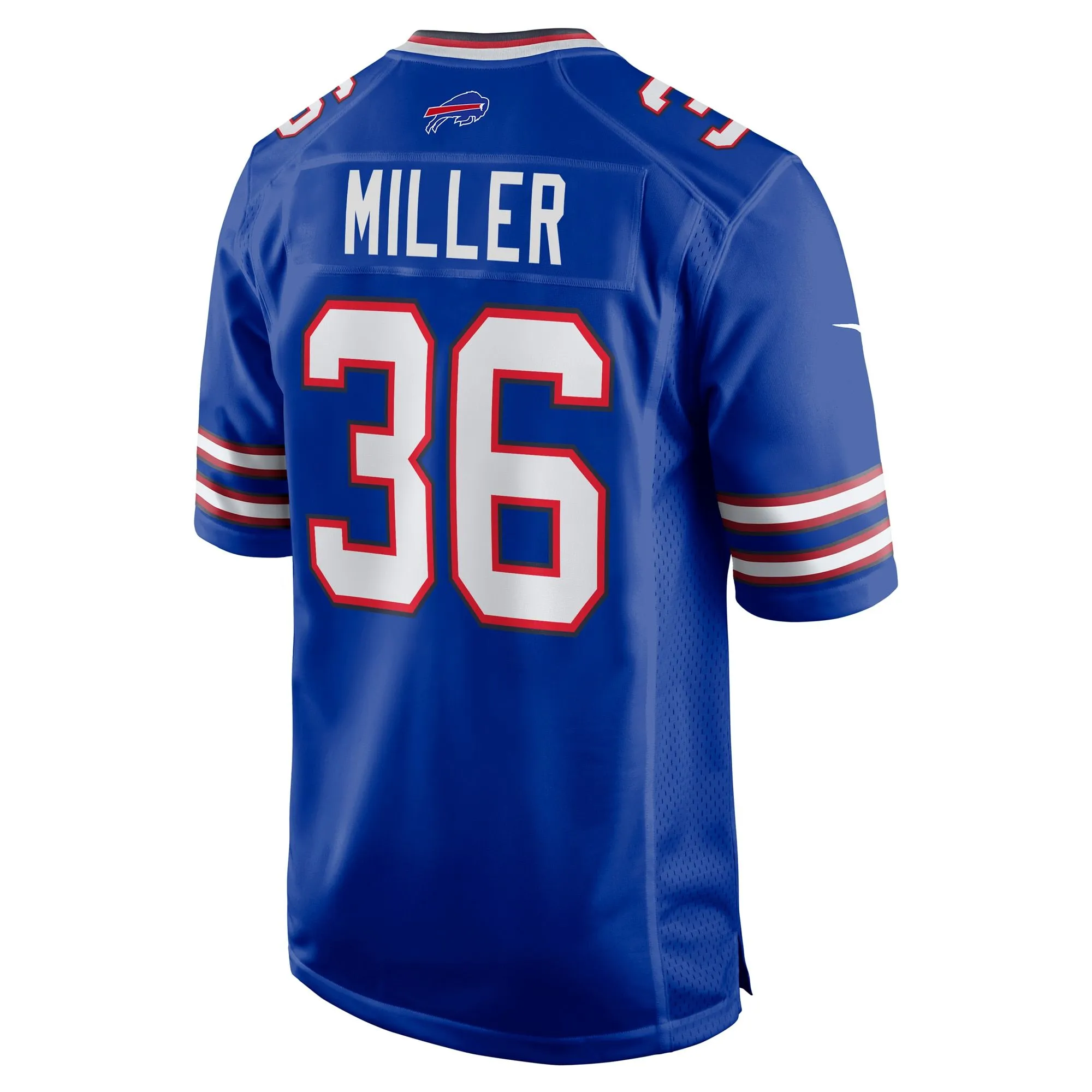 Herb Miller Buffalo Bills   Game Jersey -  Royal