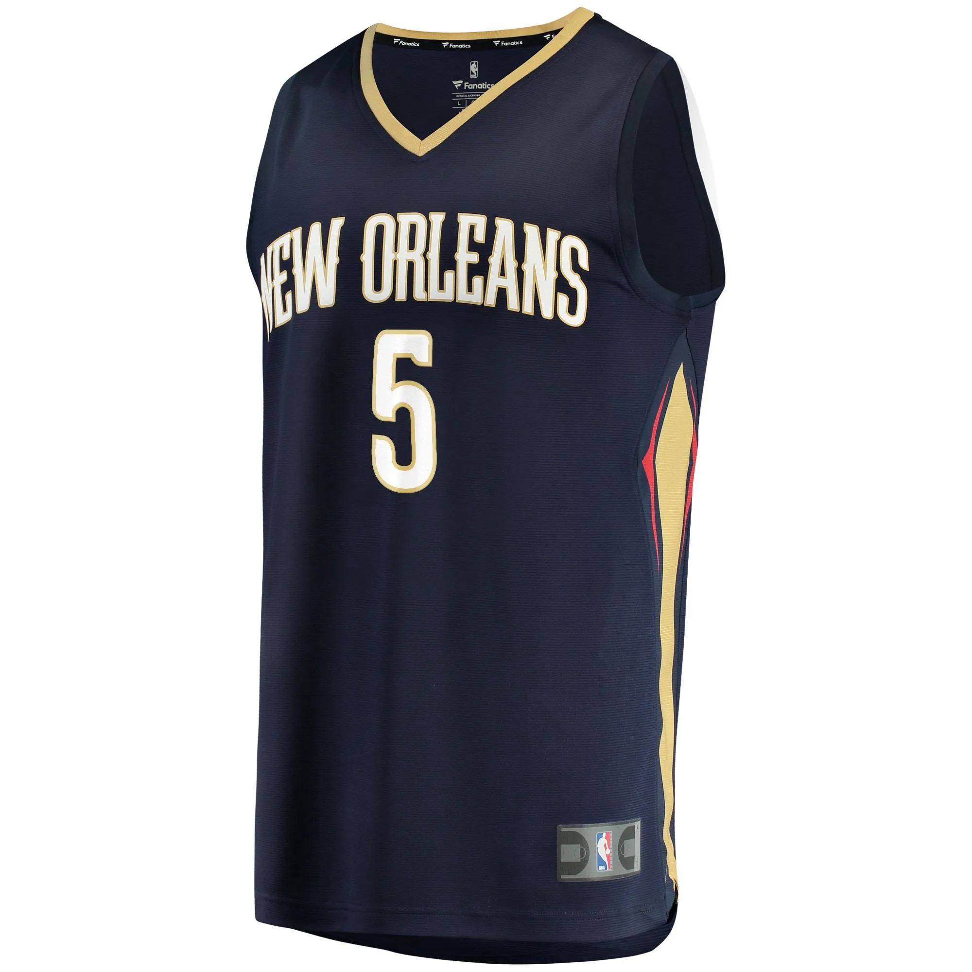 Herbert Jones New Orleans Pelicans Fanatics Branded Fast Break Replica Jersey - Icon Edition - Navy