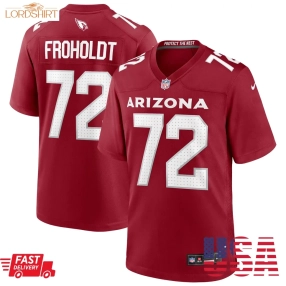 Hjalte Froholdt Arizona Cardinals  Game Player Jersey   Cardinal