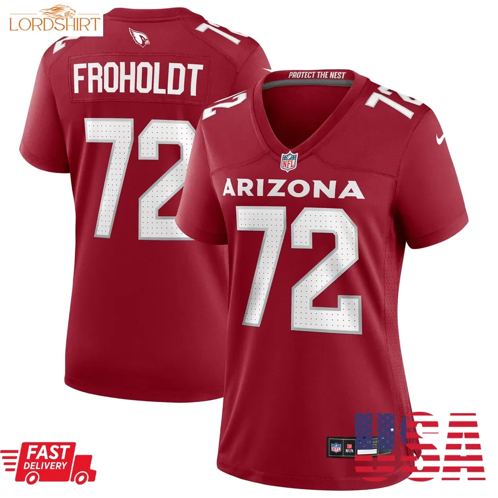 Hjalte Froholdt Arizona Cardinals  Women's  Women's All Player Jersey   Cardinal