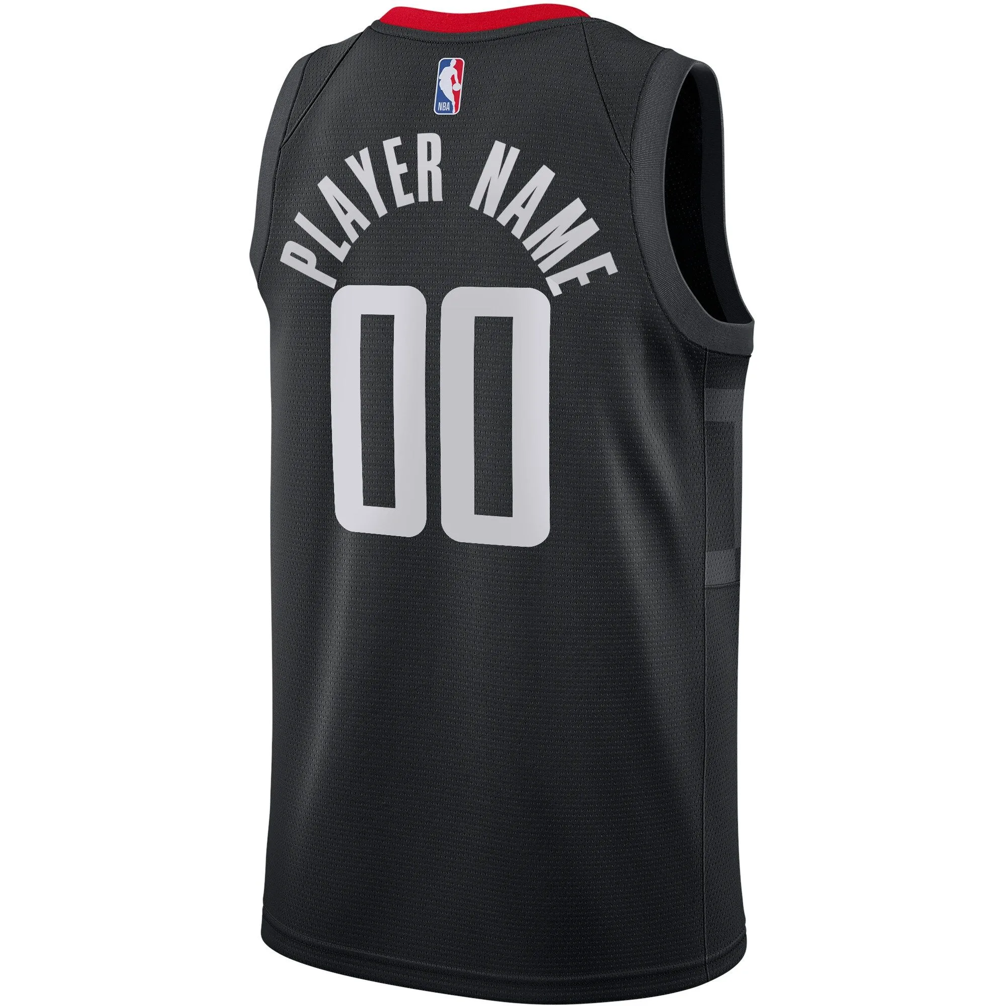 Houston Rockets Jordan Brand Swingman Custom Jersey - Statement Edition - Black