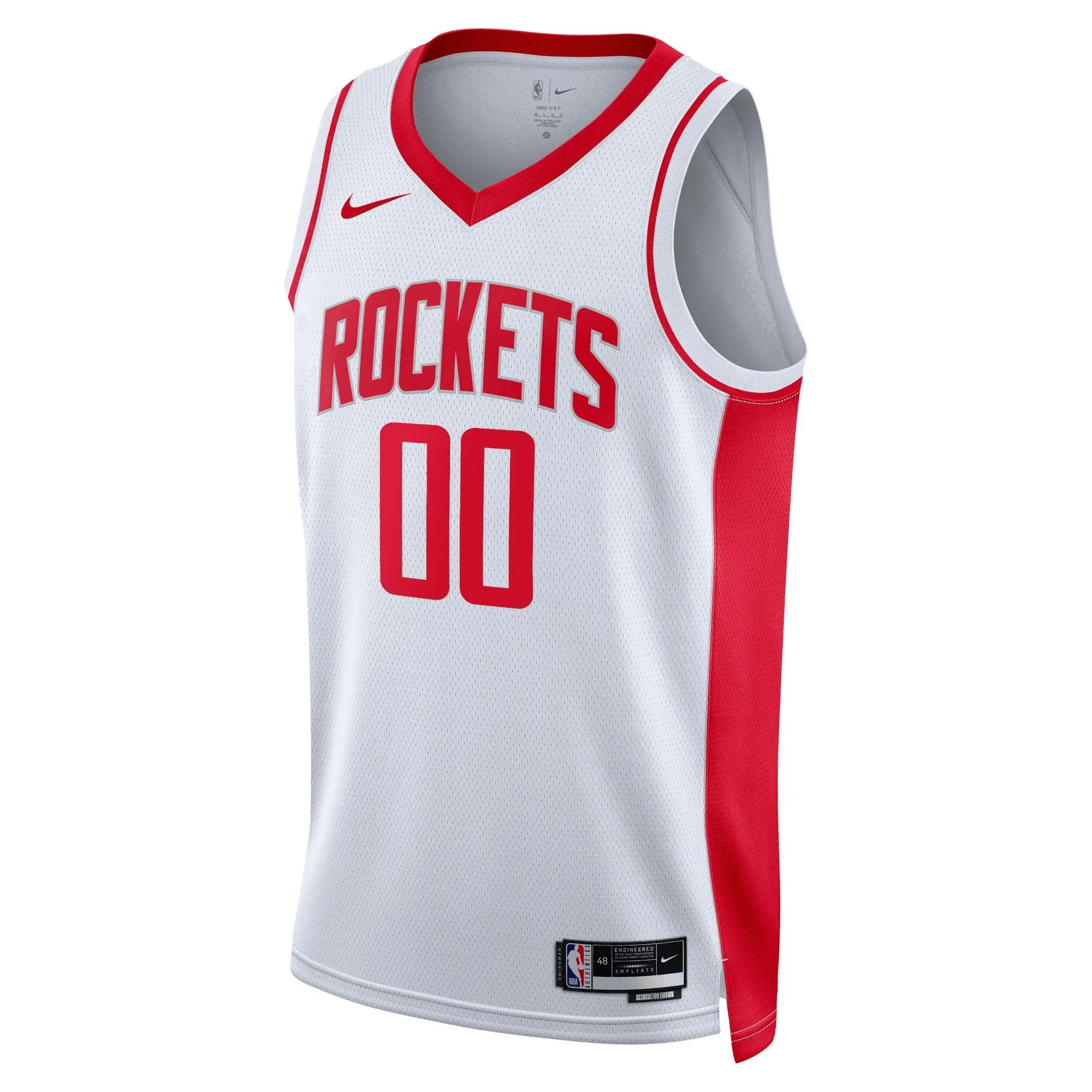 Houston Rockets  Unisex Swingman Custom Jersey White - Association Edition