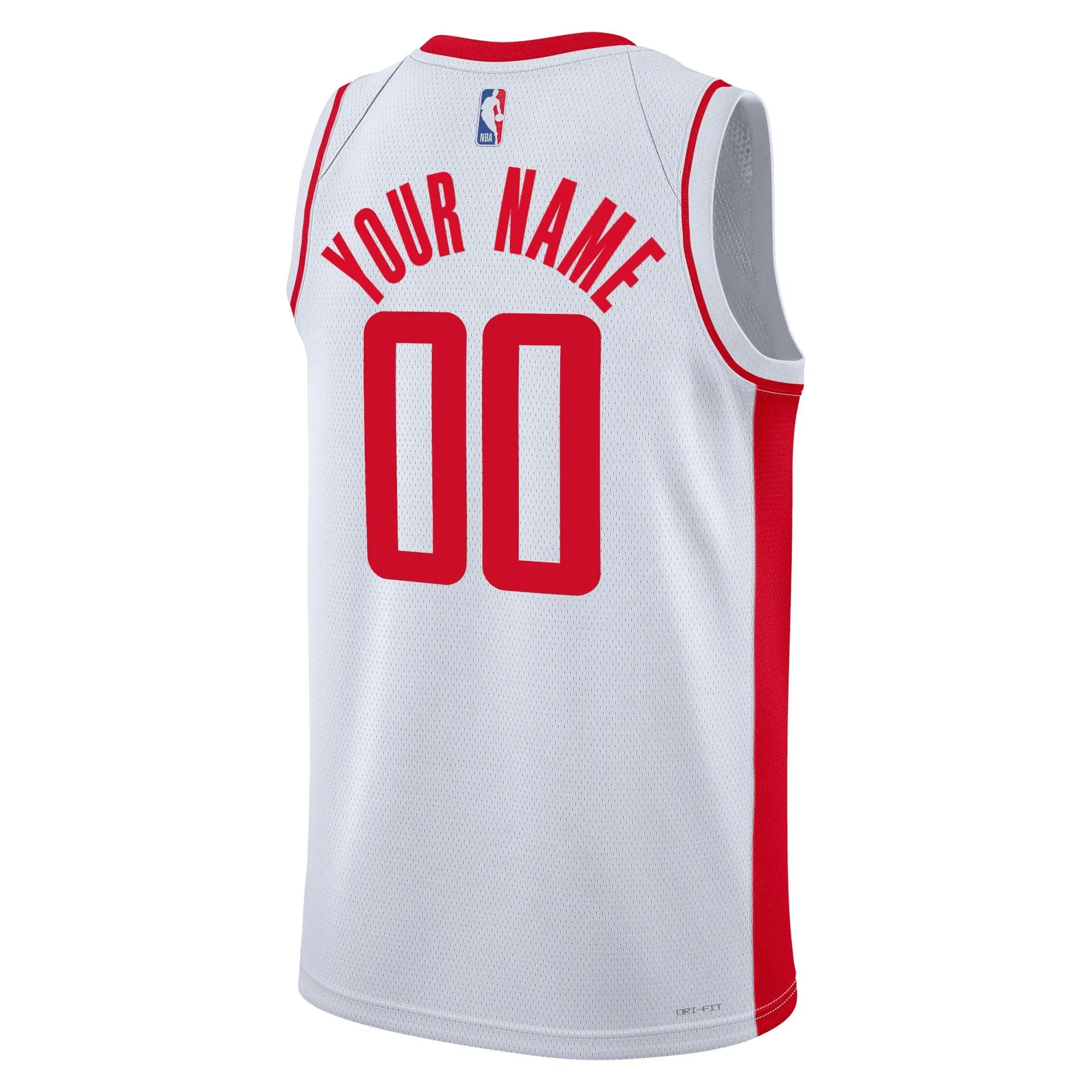 Houston Rockets  Unisex Swingman Custom Jersey White - Association Edition