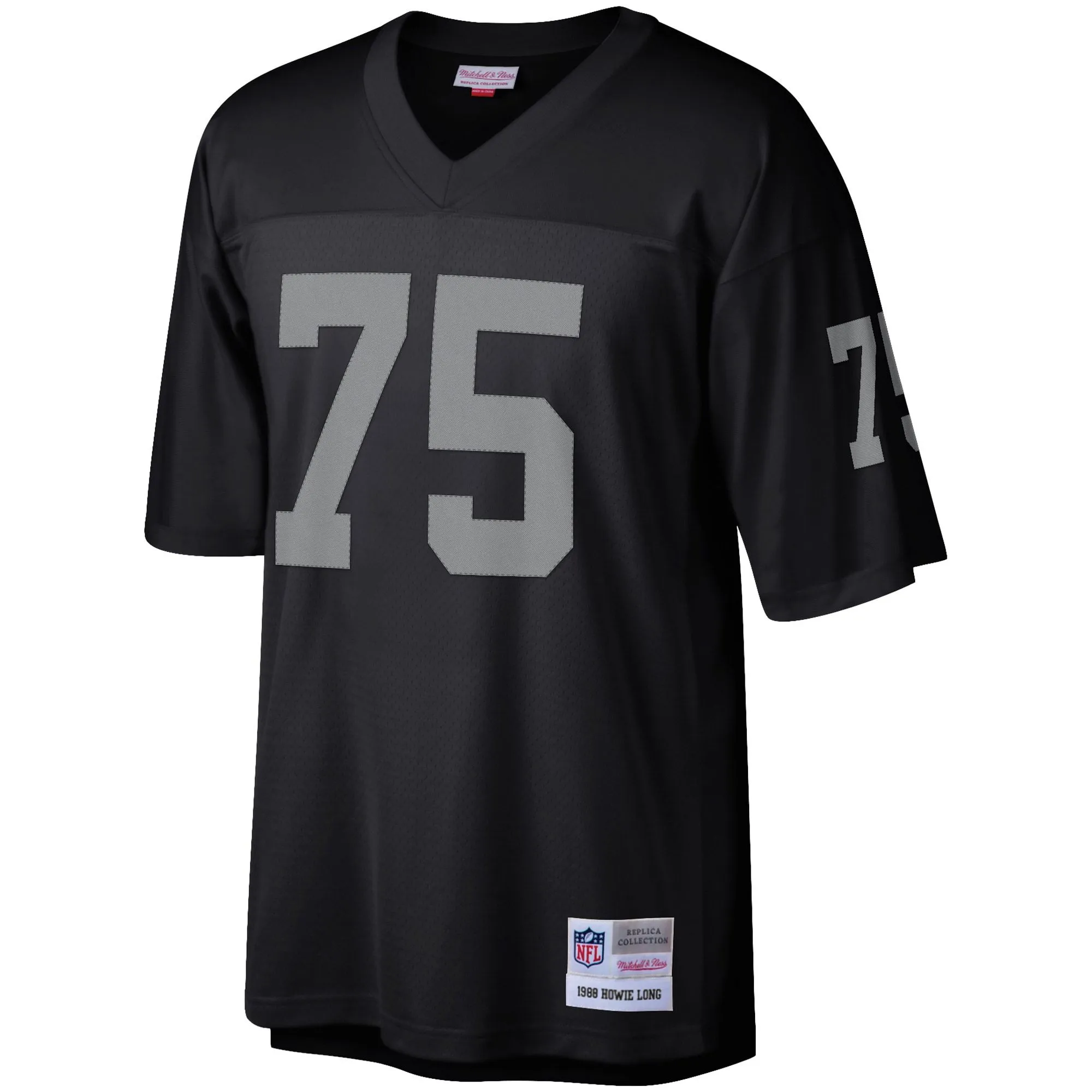 Howie Long Las Vegas Raiders Mitchell & Ness Retired Player Legacy Replica Jersey - Black