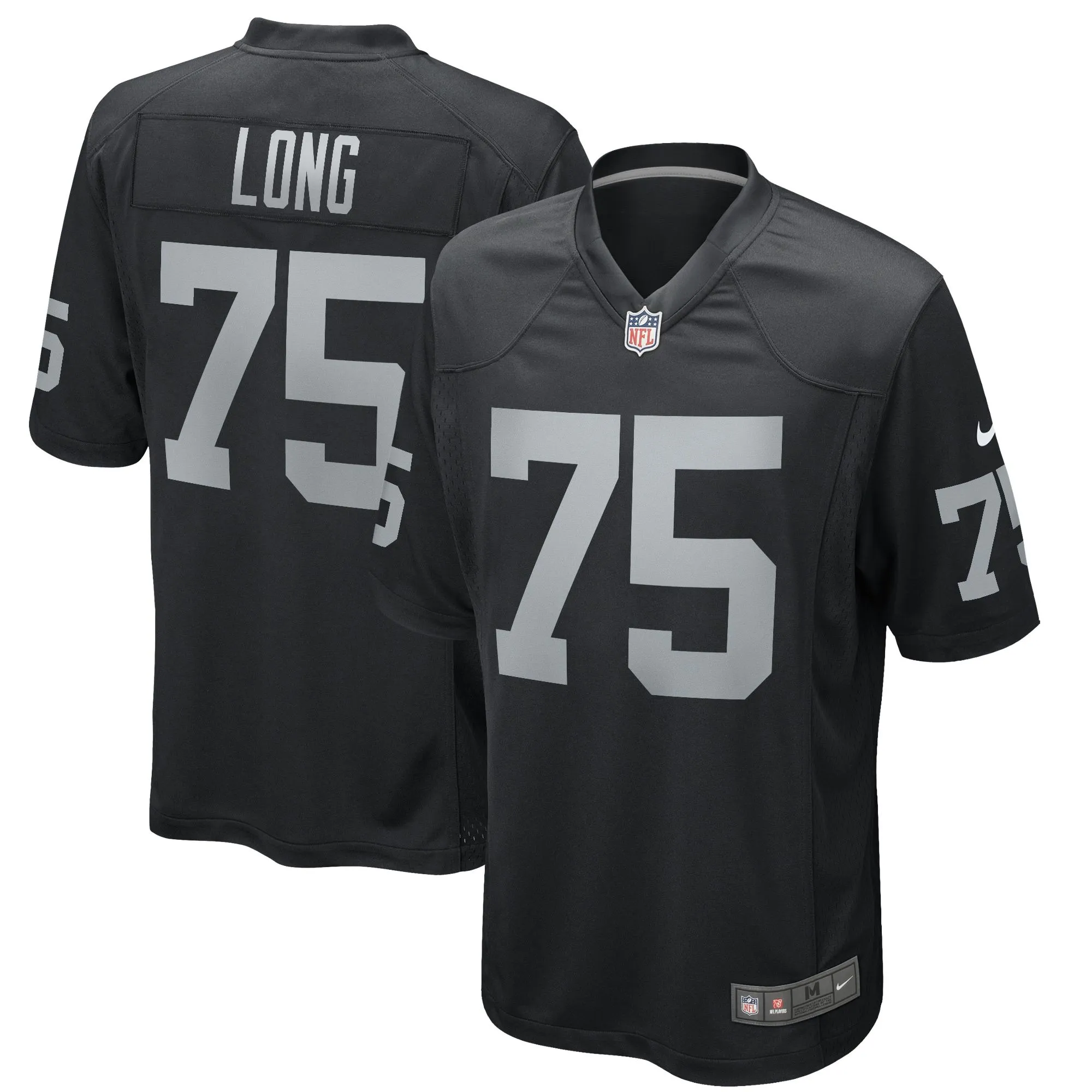 Howie Long Las Vegas Raiders  Game Retired Player Jersey - Black