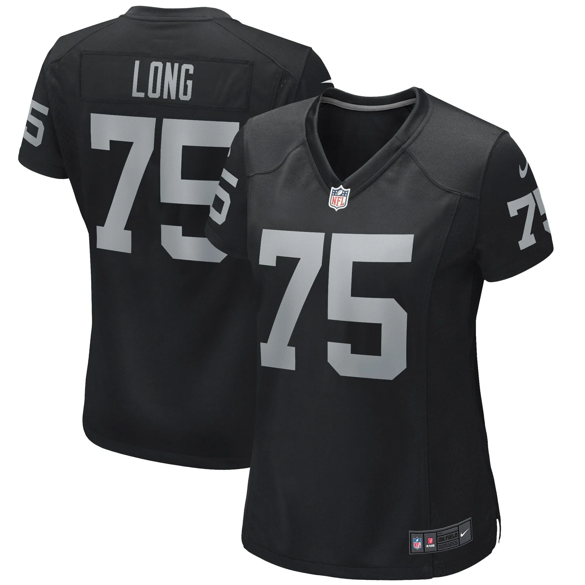 Howie Long Las Vegas Raiders  Women's Game Retired Player Jersey - Black