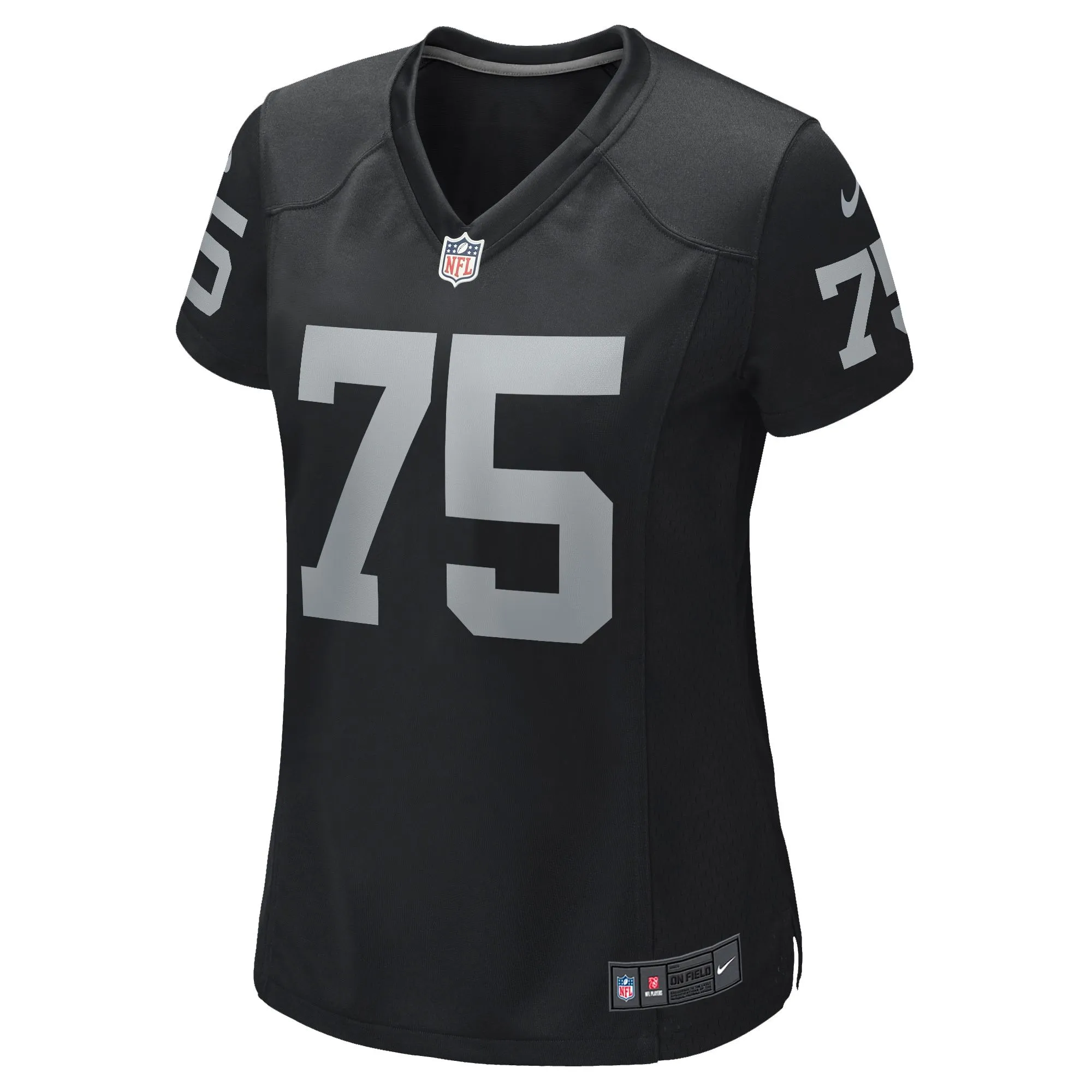 Howie Long Las Vegas Raiders  Women's Game Retired Player Jersey - Black