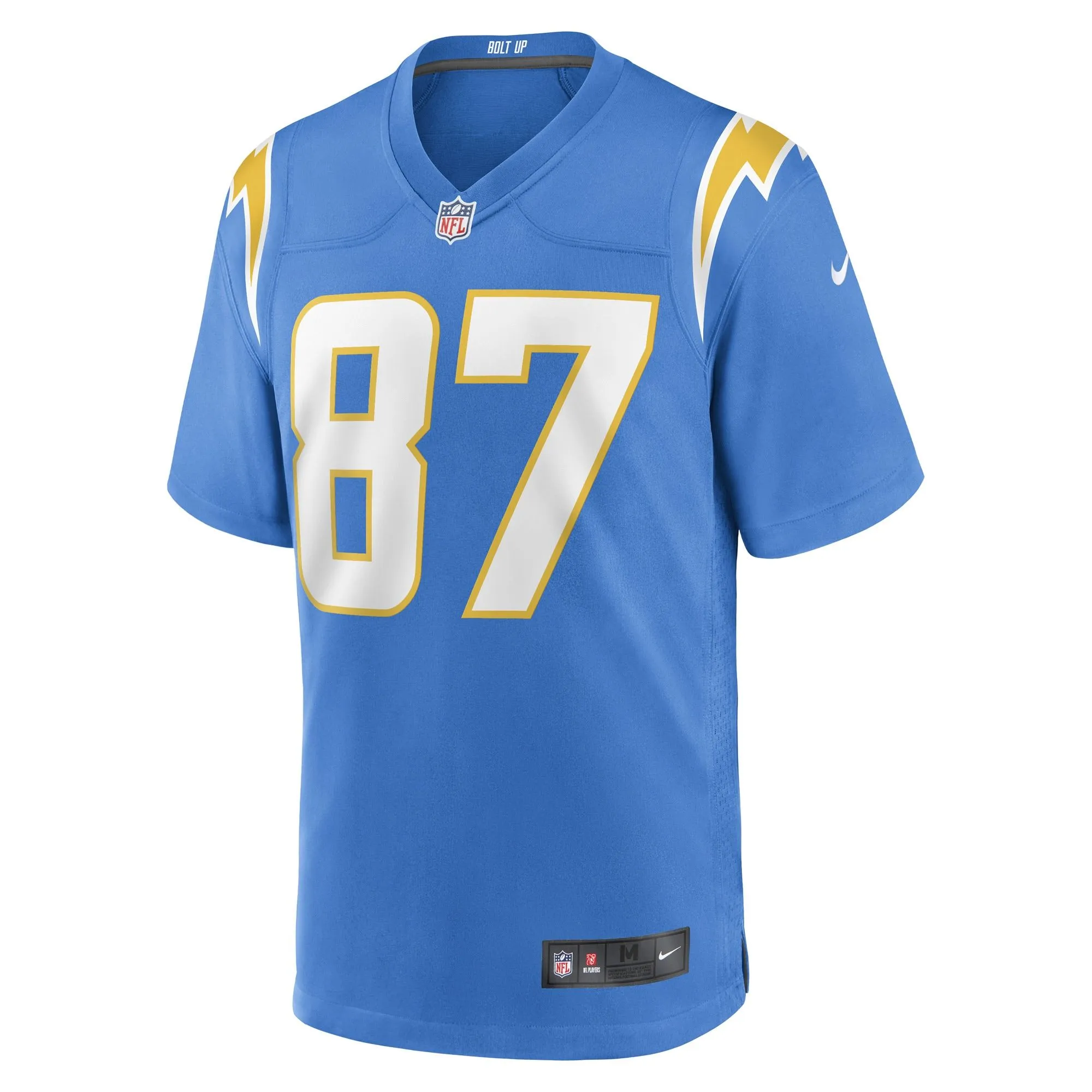 Hunter Kampmoyer Los Angeles Chargers  Game Player Jersey - Powder Blue