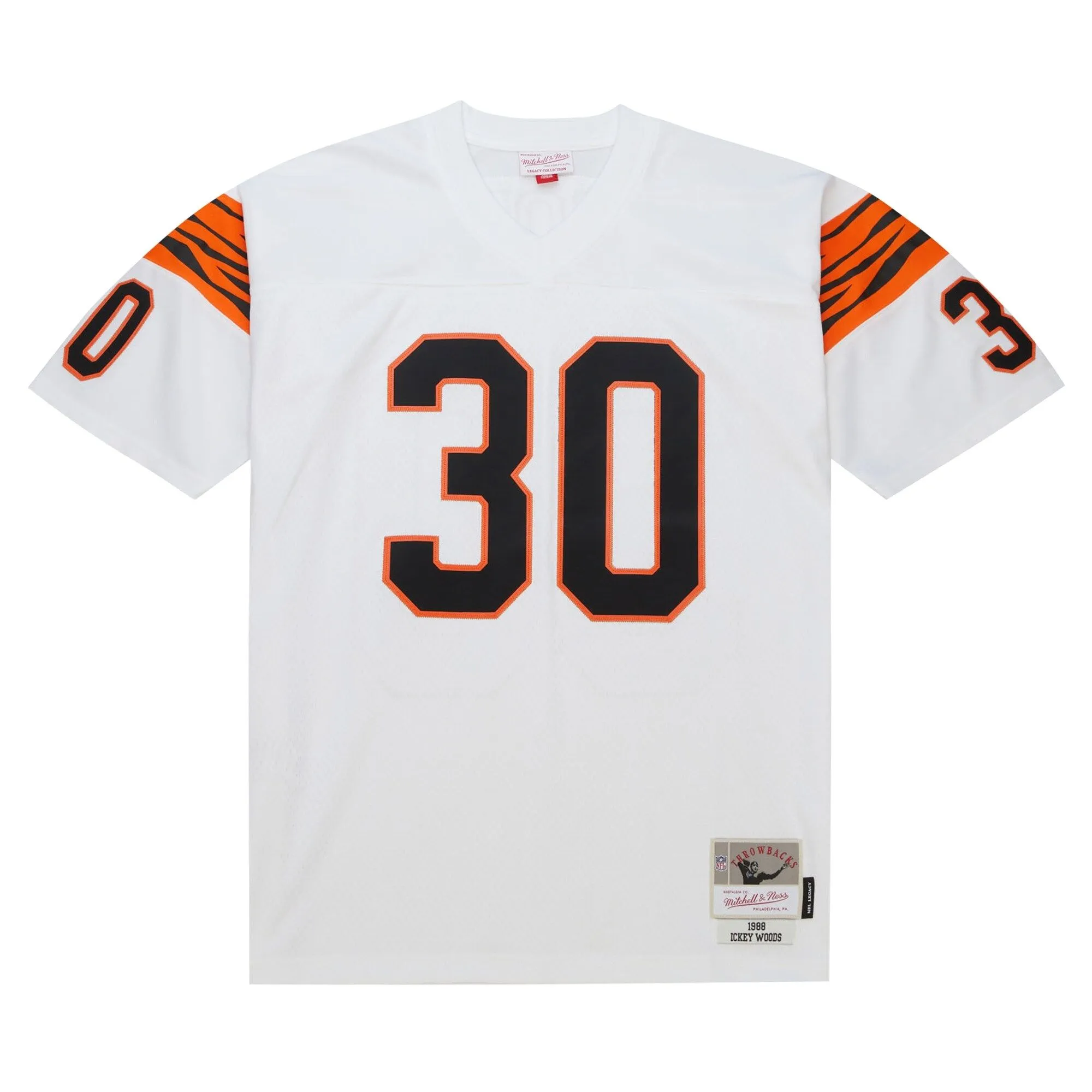 Ickey Woods Cincinnati Bengals Mitchell & Ness Legacy Replica Jersey - White