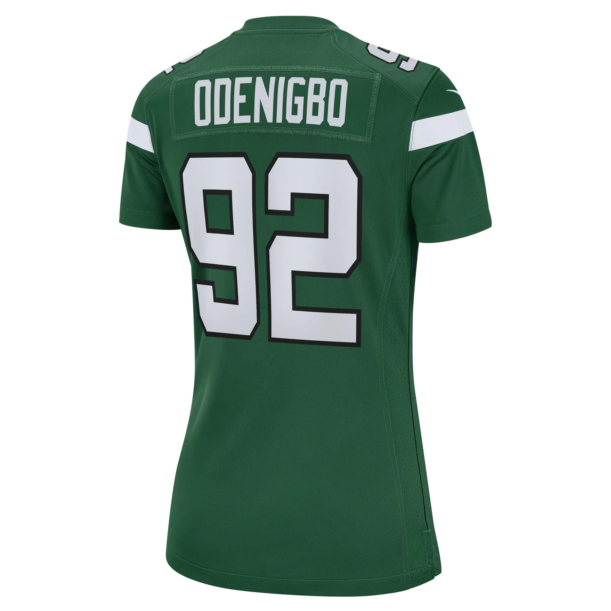 Ifeadi Odenigbo New York Jets  Women's  Game Jersey - Gotham Green