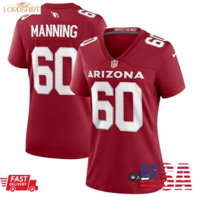 Ilm Manning Arizona Cardinals  Women's Team Game Jersey    Cardinal